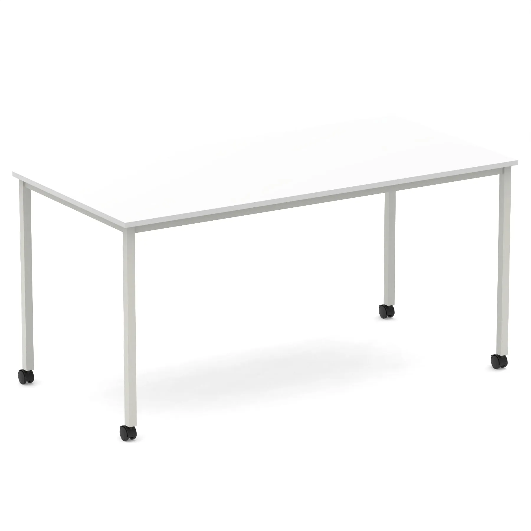 Impulse Straight Table Box Frame Leg With Castors