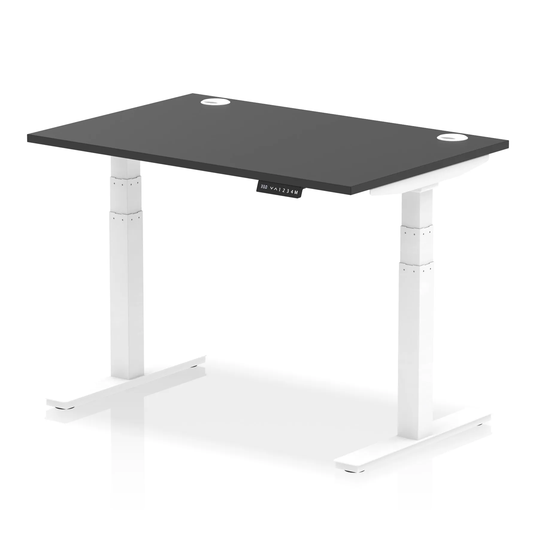 EE - Air Height Adjustable Desk With Cable Ports