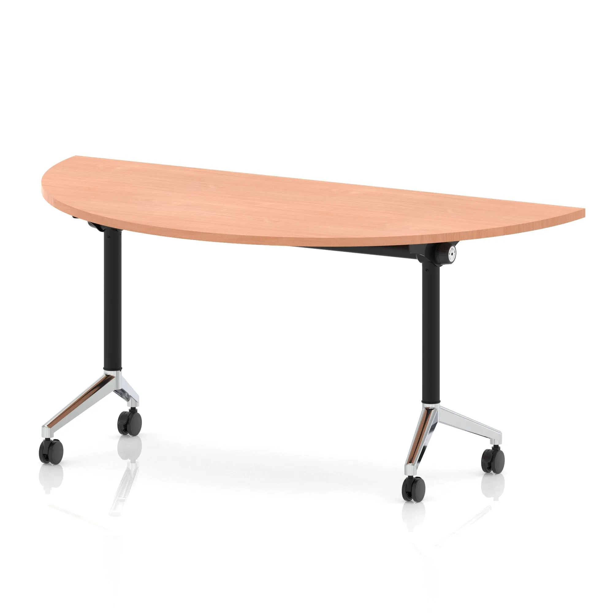 EE - Impulse Plus Flip Top 1600mm Semi-Circle Table