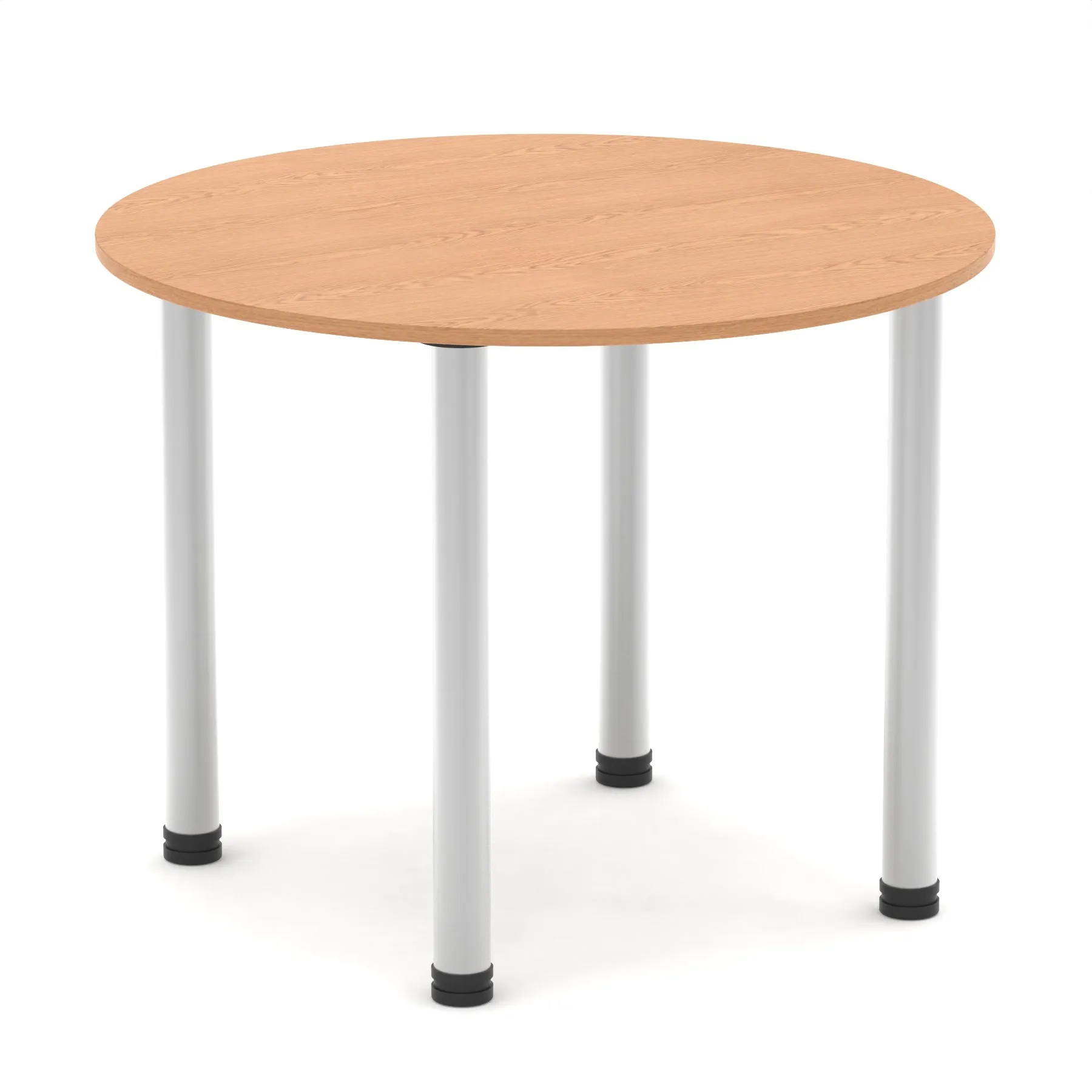 Impulse Round Table With Post Leg