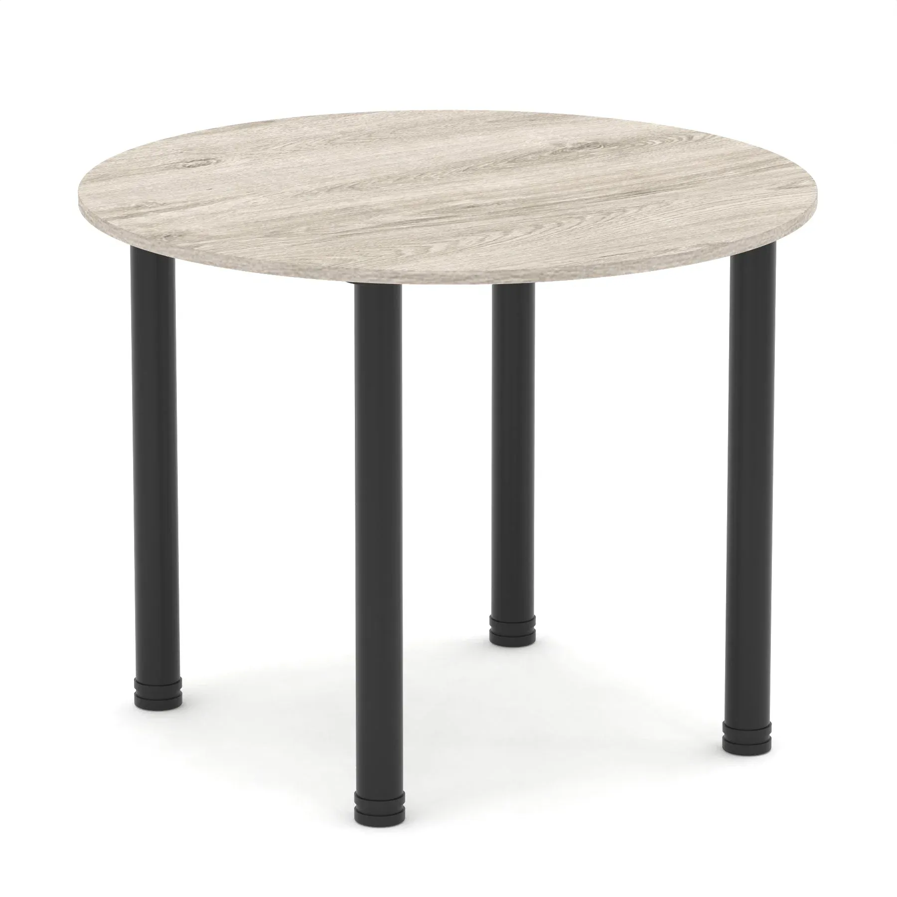 Impulse Round Table With Post Leg