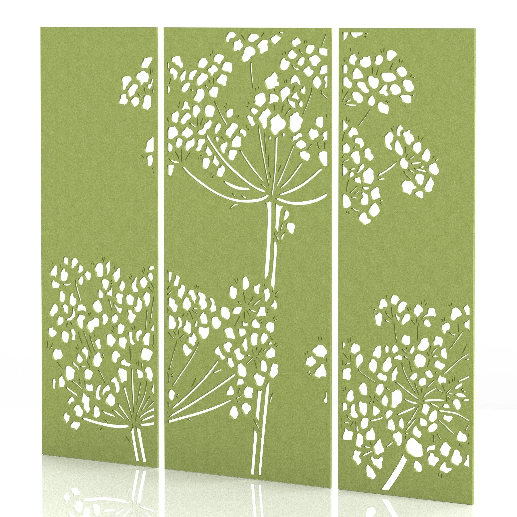 Sch! Acoustic Wall and Hanging Screens (3 Panels)