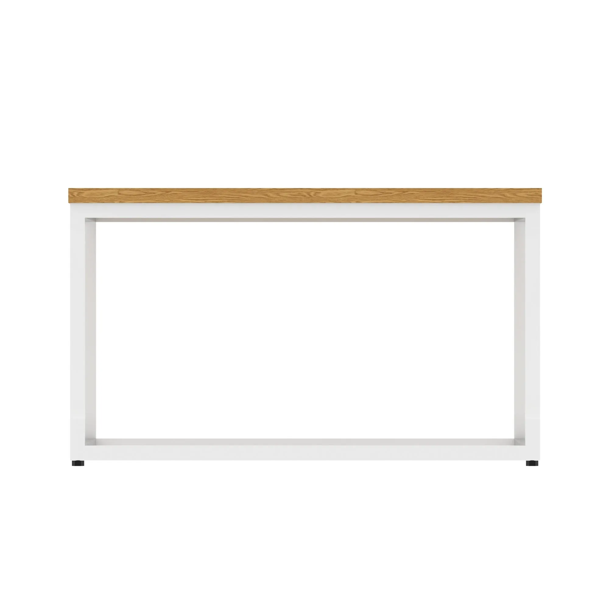 Impulse Square Coffee Table With Metal Frame