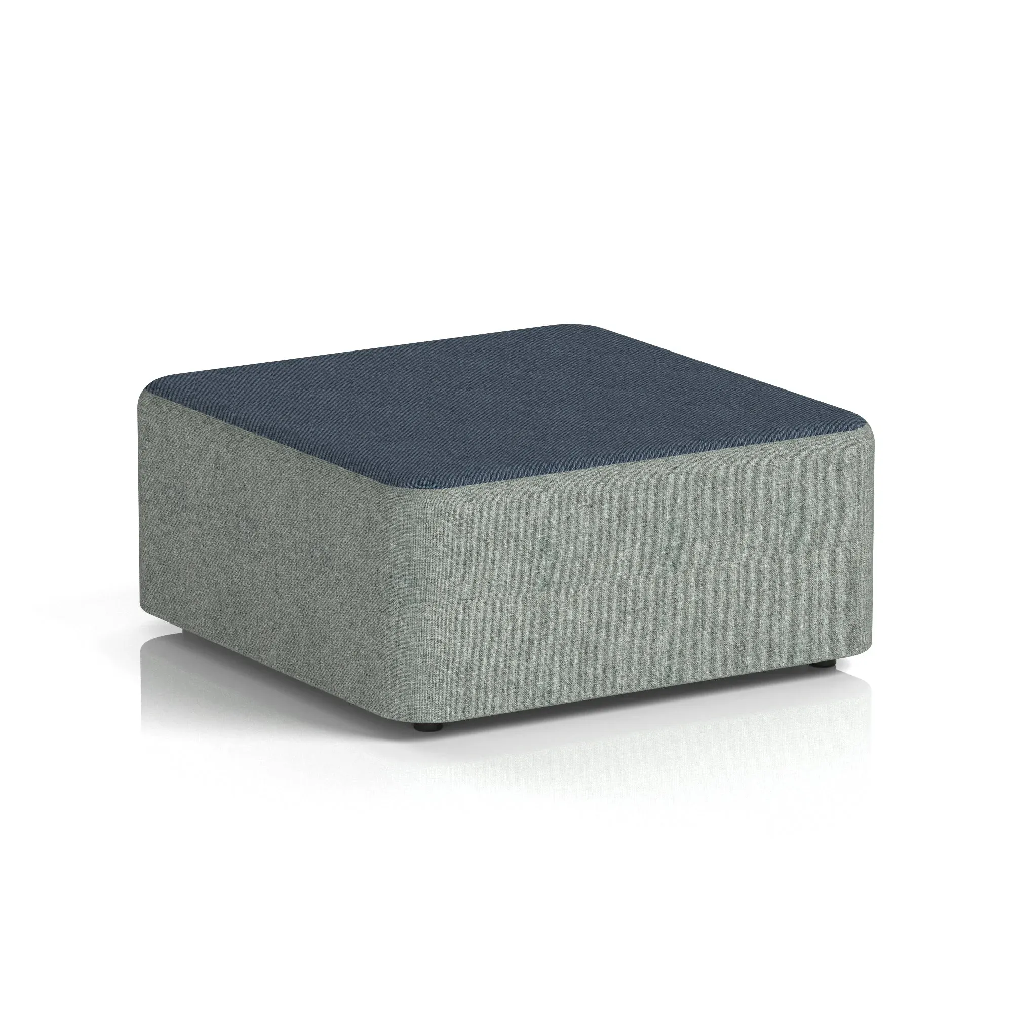 EE - Harlestone Square Stool in Two Tone