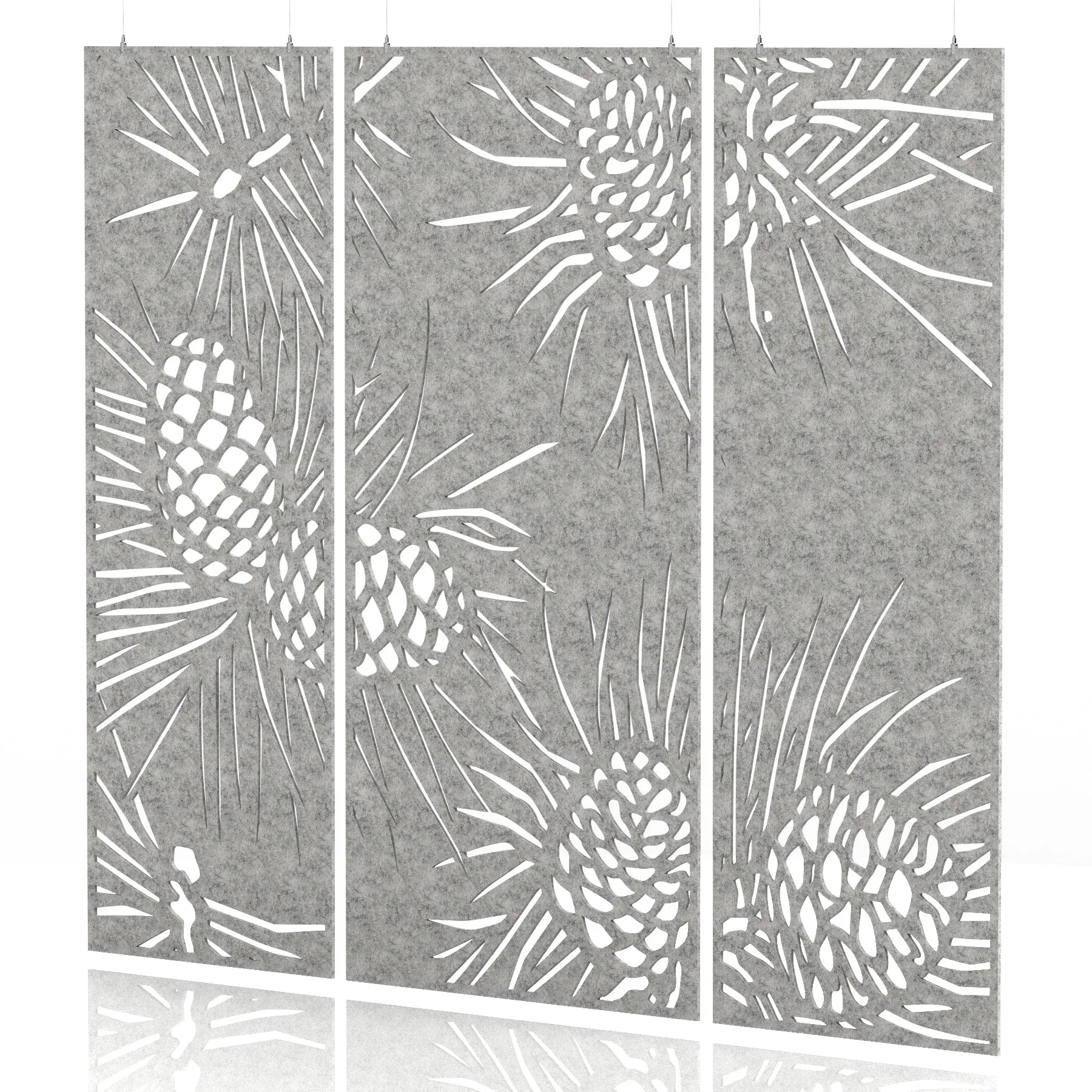 Sch! Acoustic Wall and Hanging Screens (3 Panels)