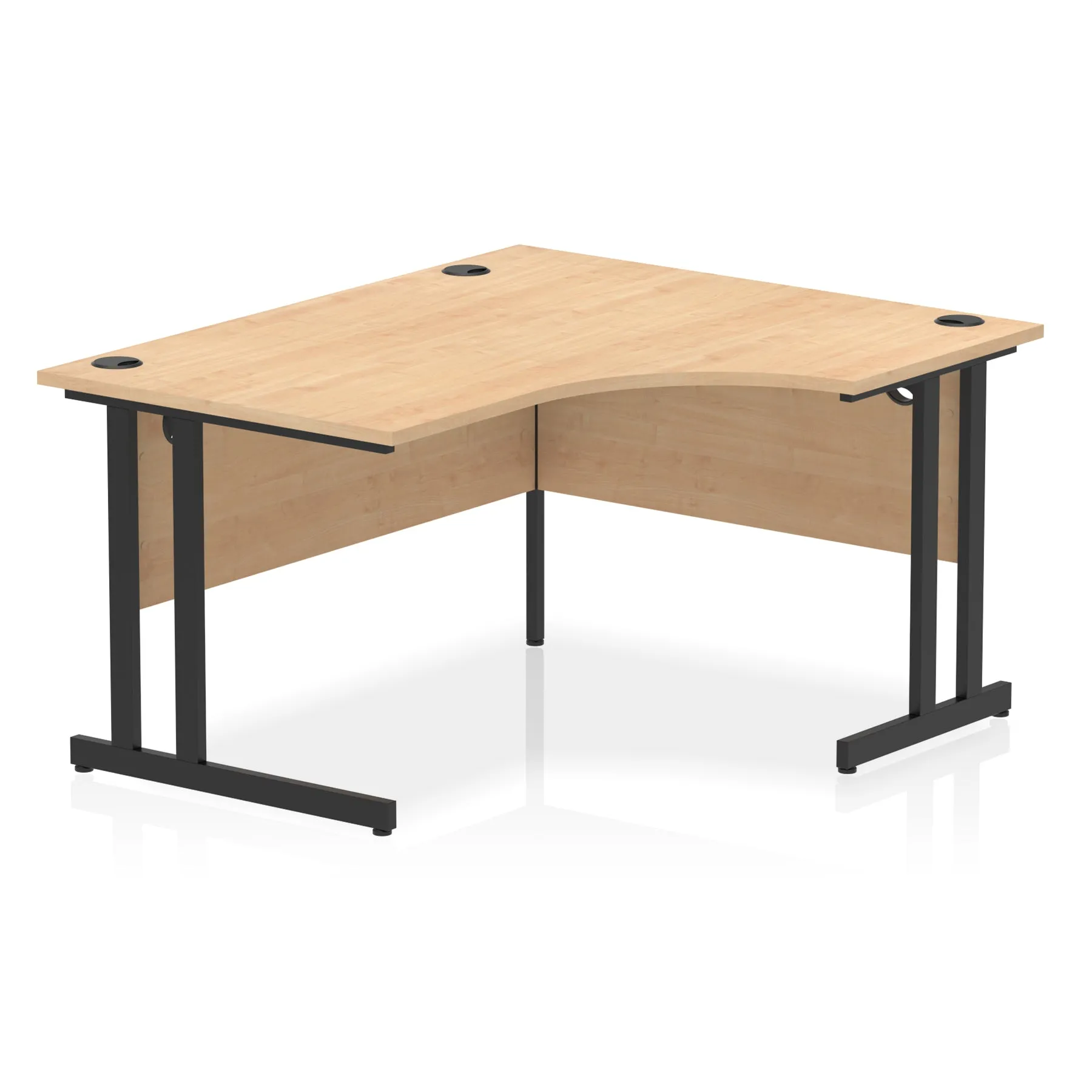 OE - Impulse 1400mm Right Crescent Desk Cantilever Leg
