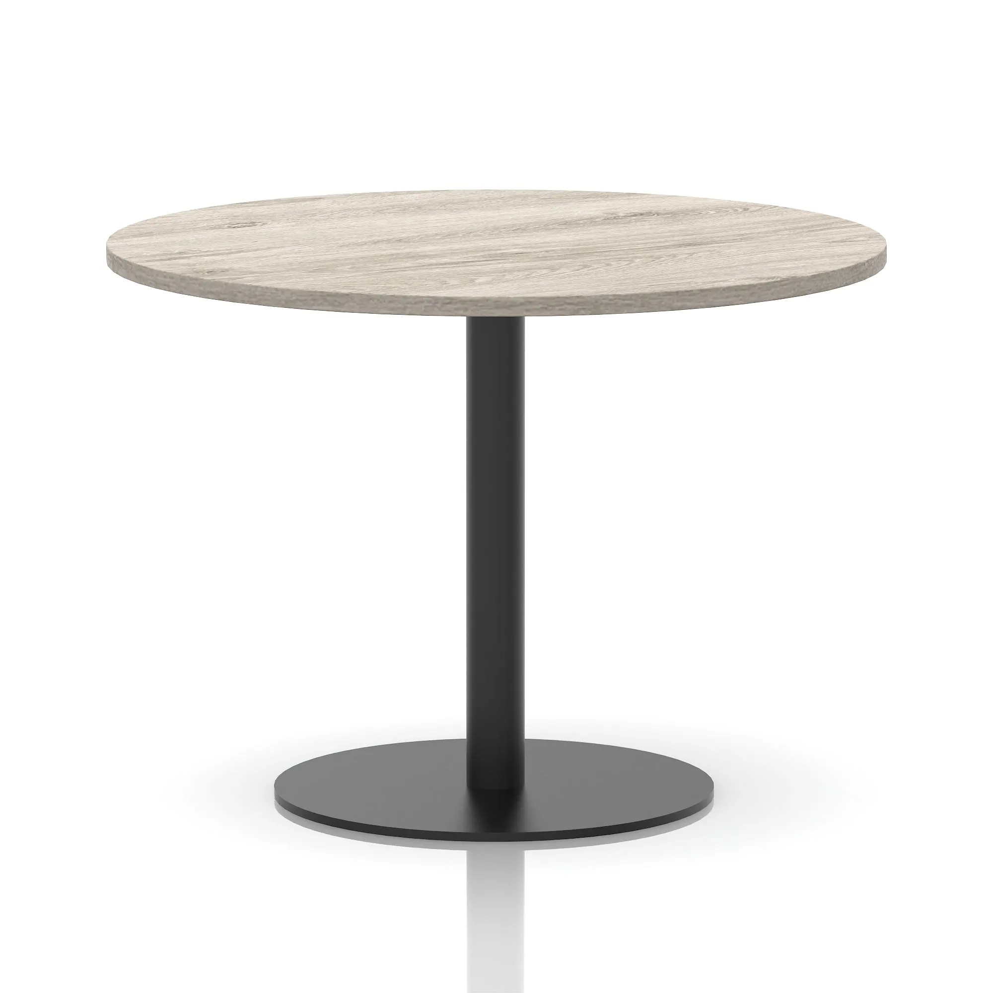 EE - Italia Round Poseur Table Black Leg
