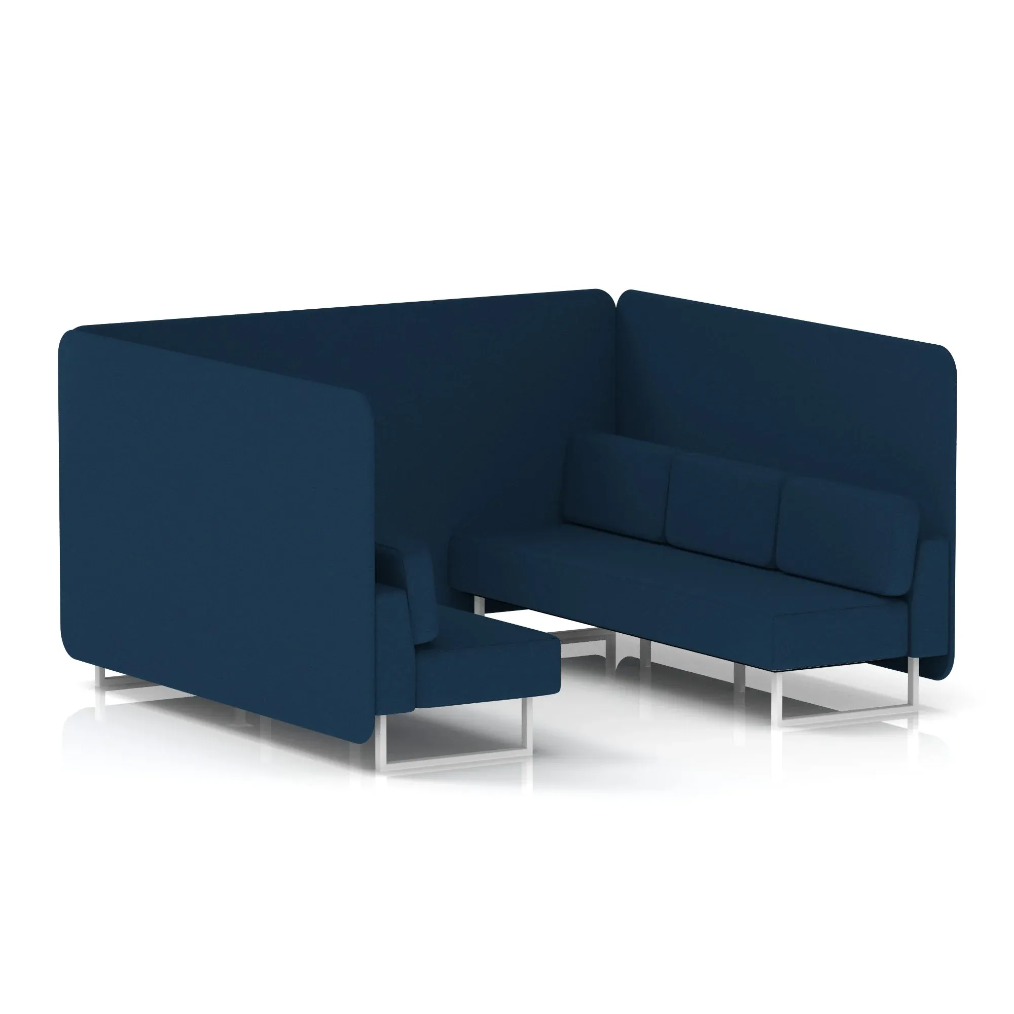 Brixworth Bench Booth in Single Tone