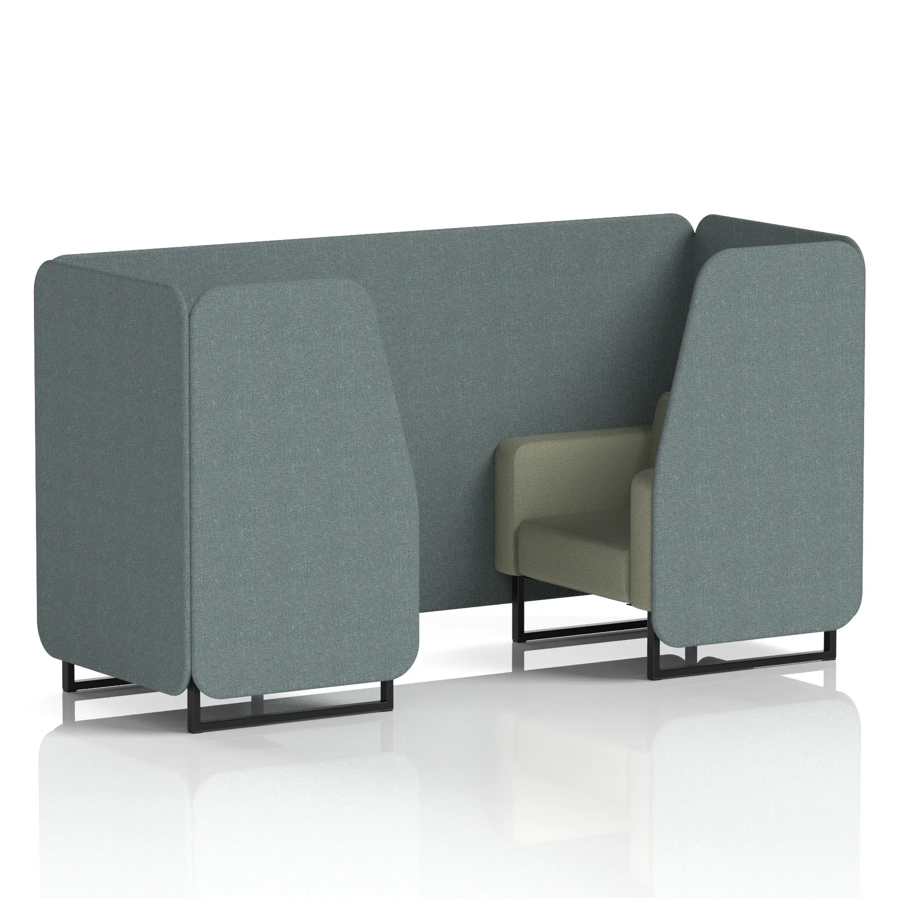 Brixworth Booth in Two Tone