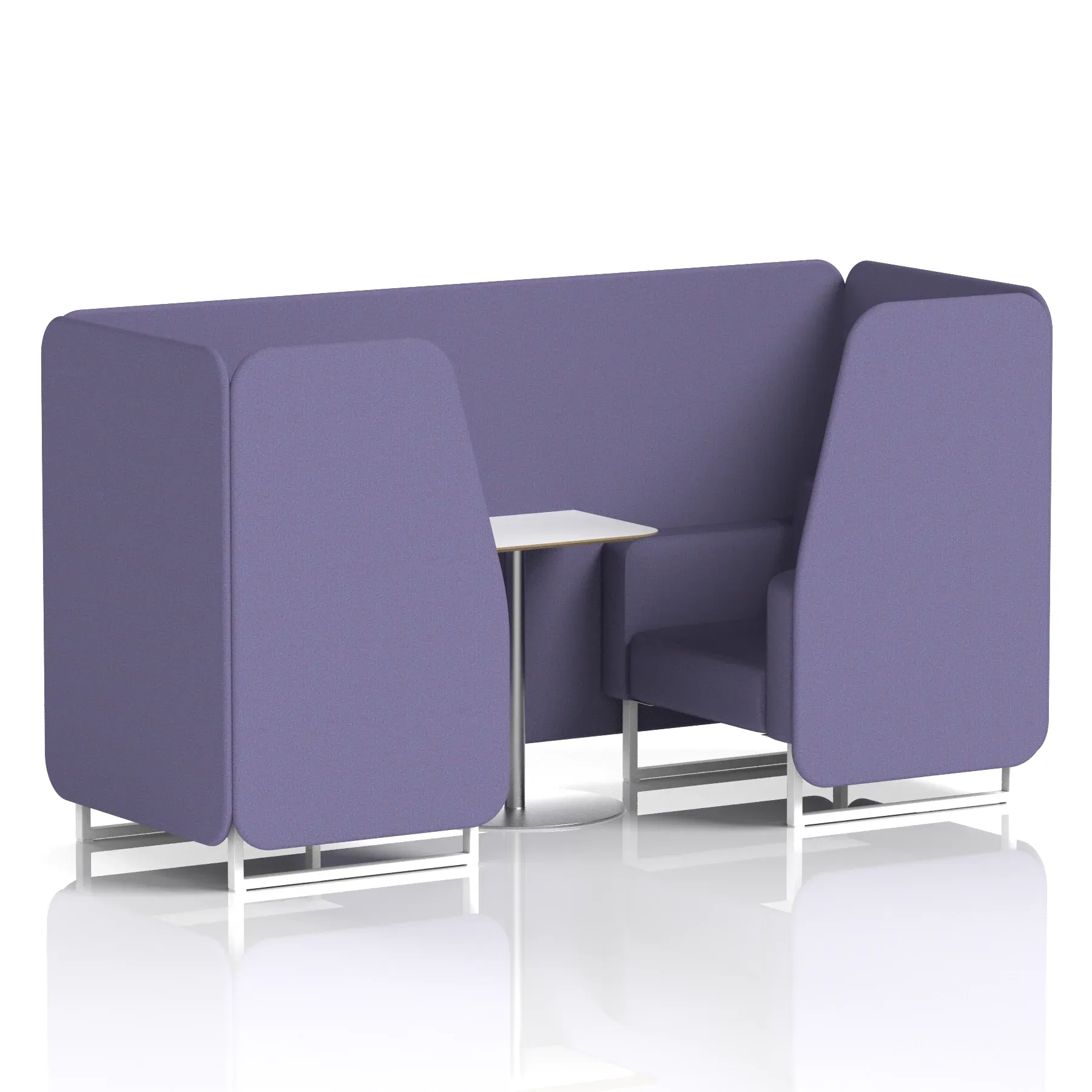 Brixworth Booth With White Table In Single Tone