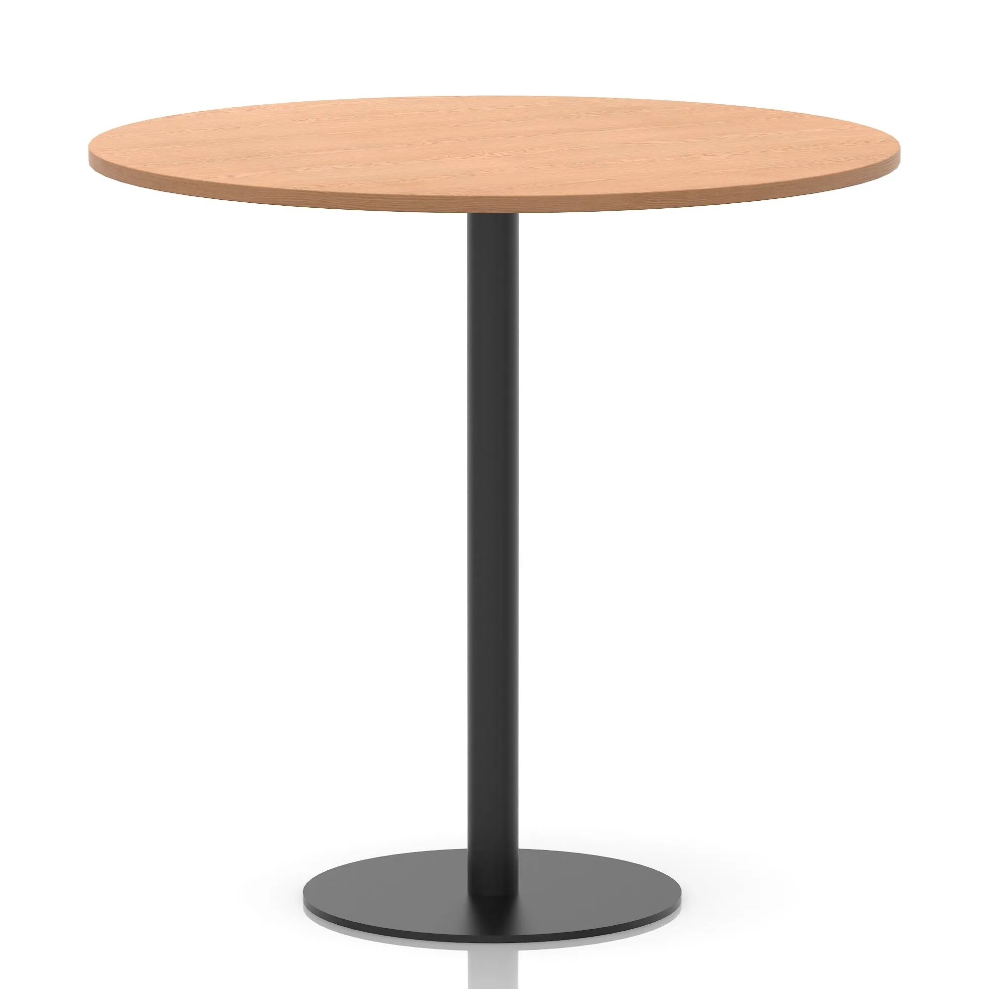 EE - Italia Round Poseur Table Black Leg