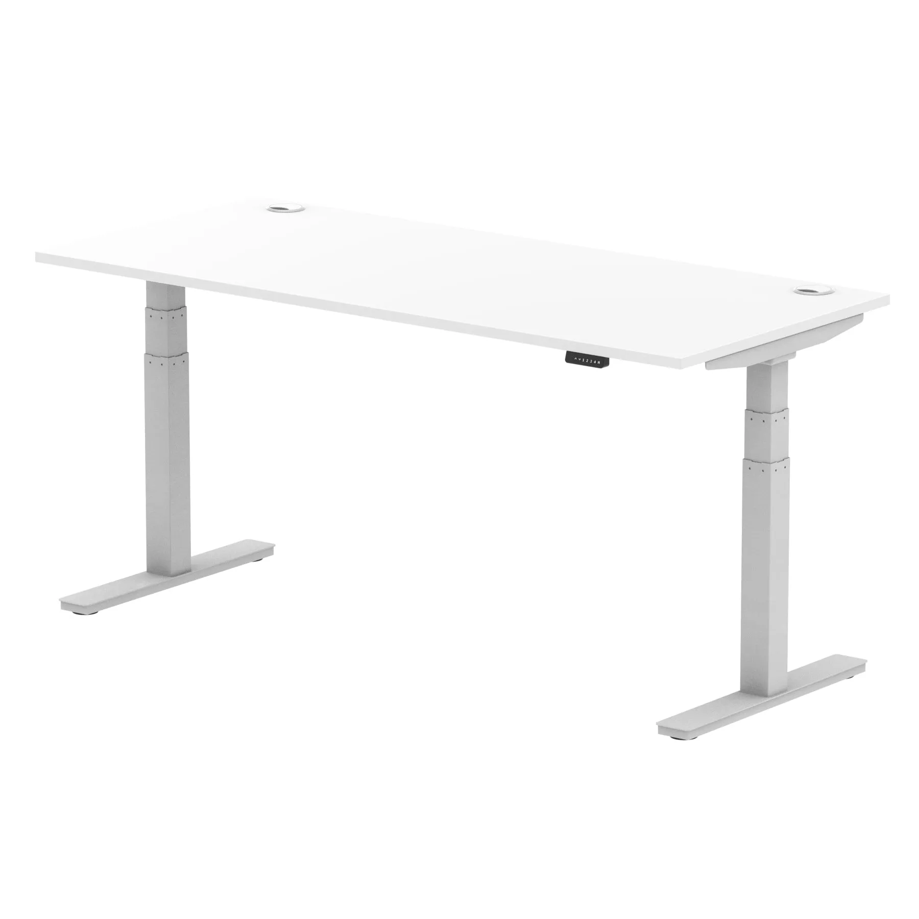 Air Height Adjustable Desk With Cable Ports