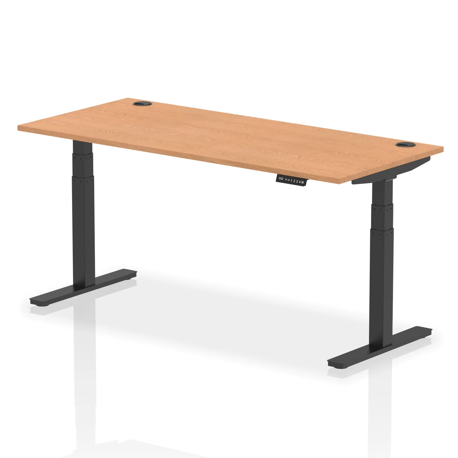EE - Air Height Adjustable Desk With Cable Ports