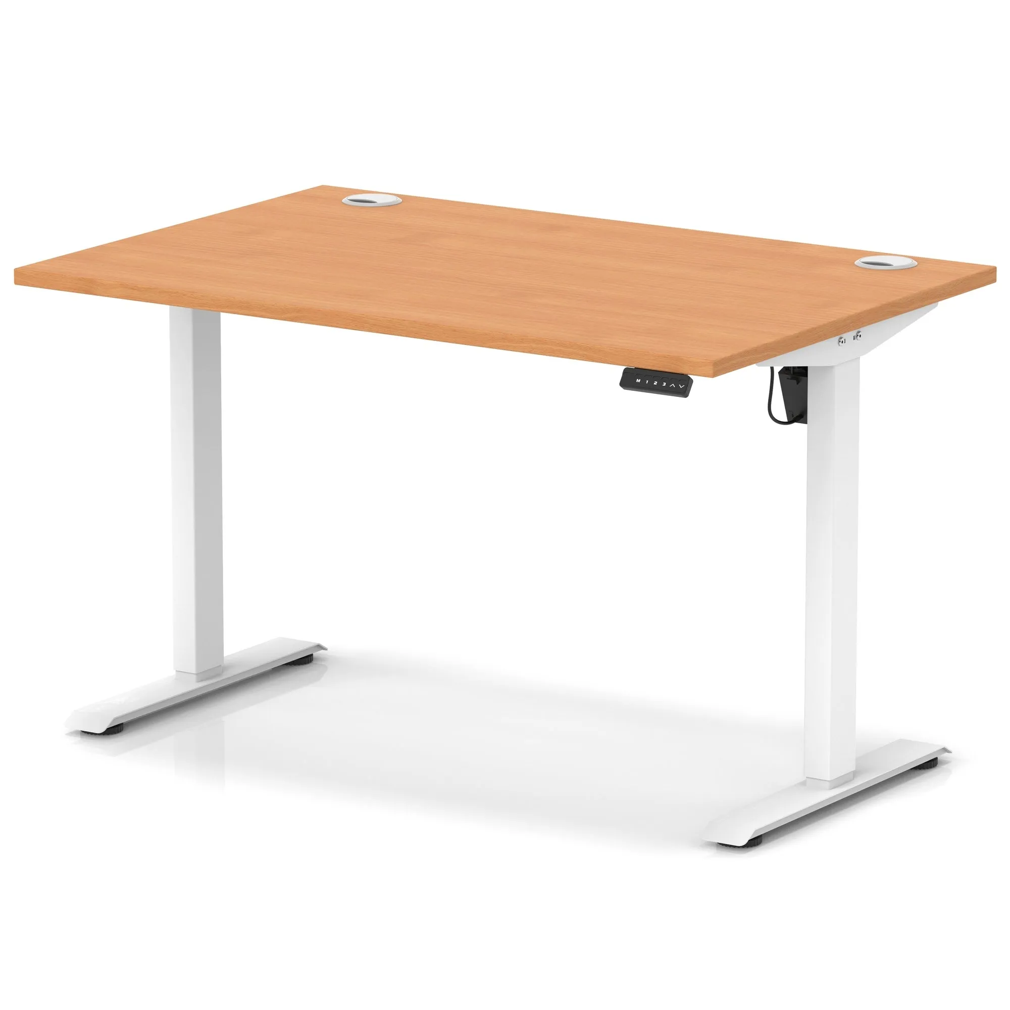 EE - Air Lite Height Adjustable Desk With Cable Ports