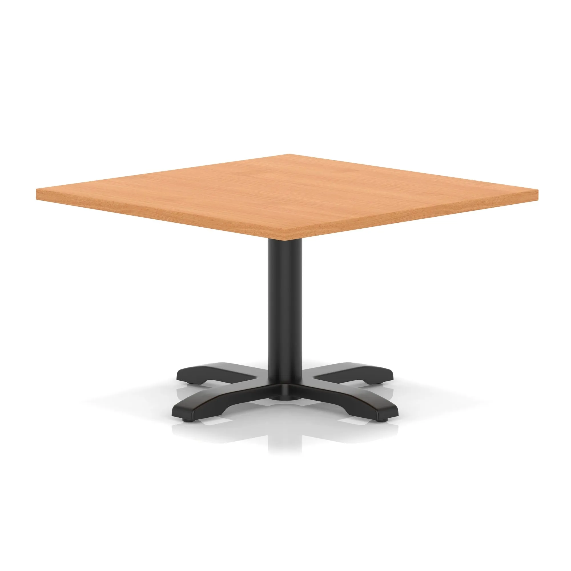 Italia Square Coffee Table With Cross Base