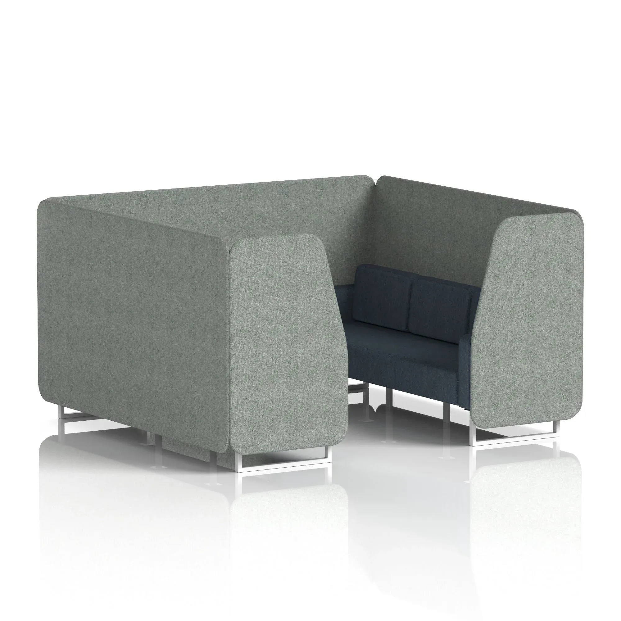 Brixworth Booth in Two Tone