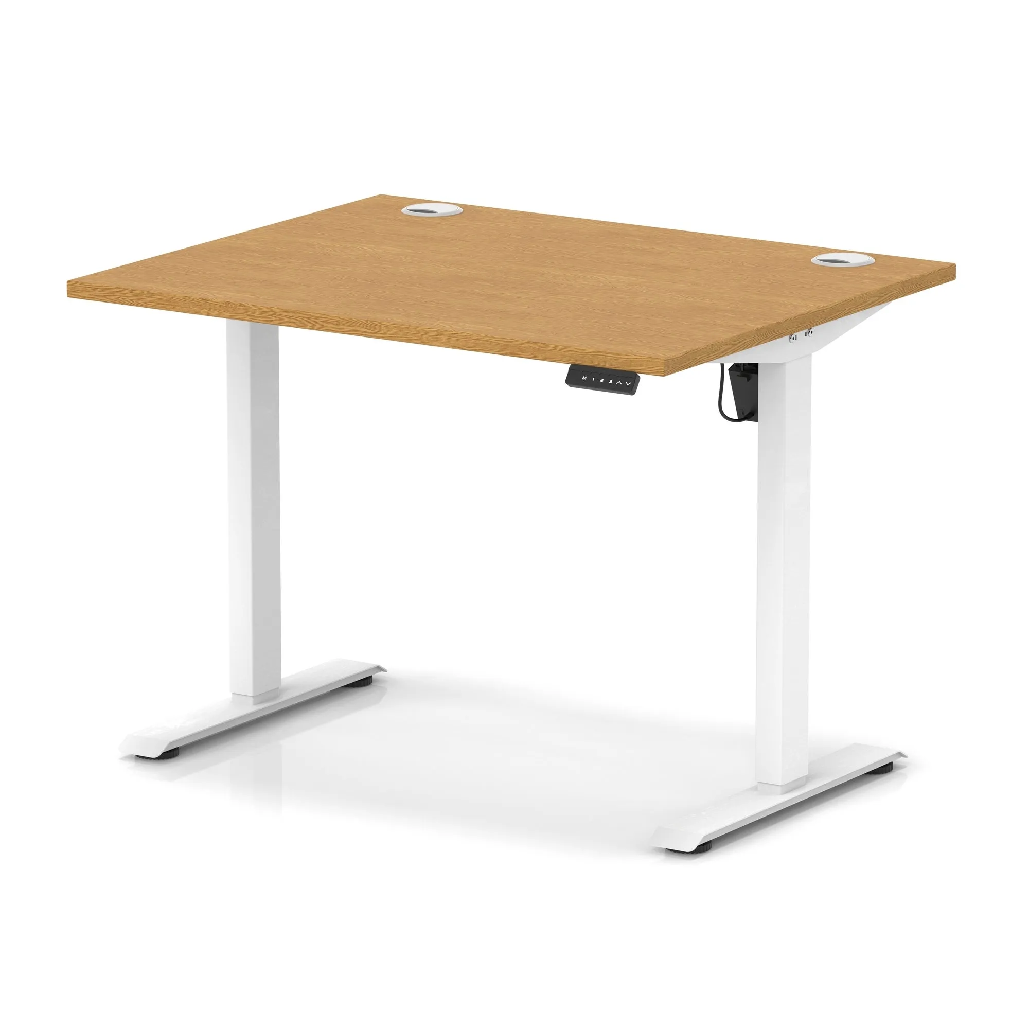 EE - Air Lite Height Adjustable Desk With Cable Ports