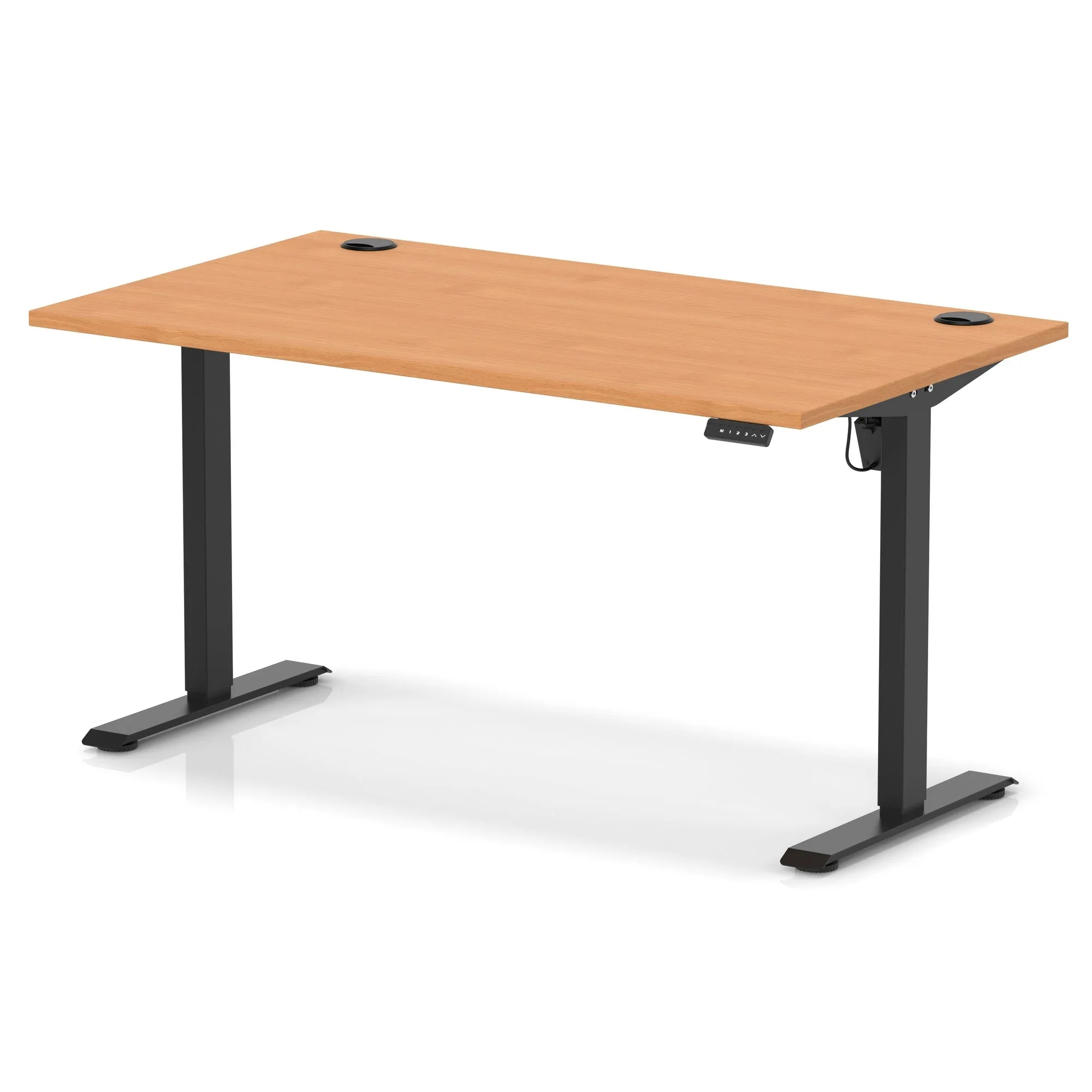 OE - Air Lite Height Adjustable Desk With Cable Ports