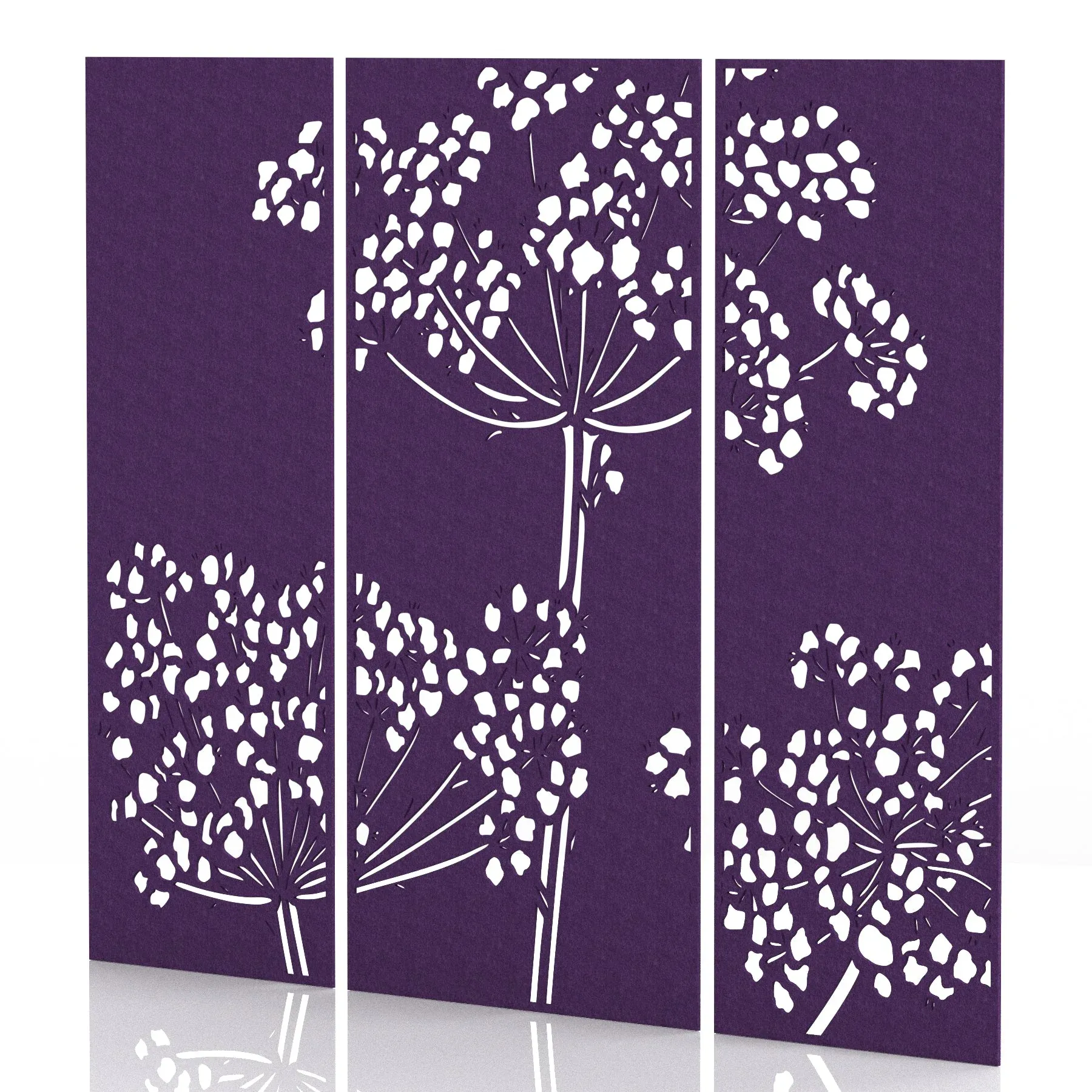 Sch! Acoustic Wall and Hanging Screens (3 Panels)