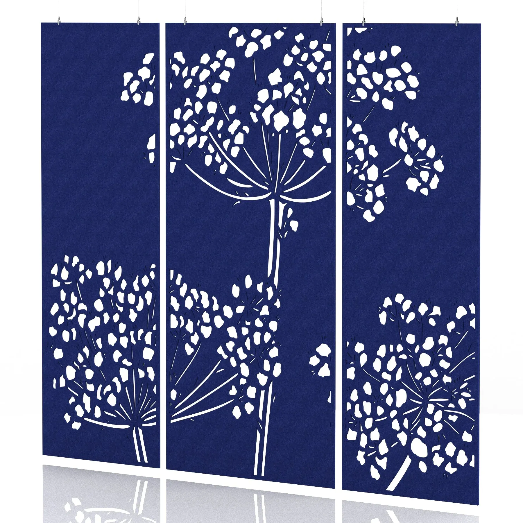 Sch! Acoustic Wall and Hanging Screens (3 Panels)