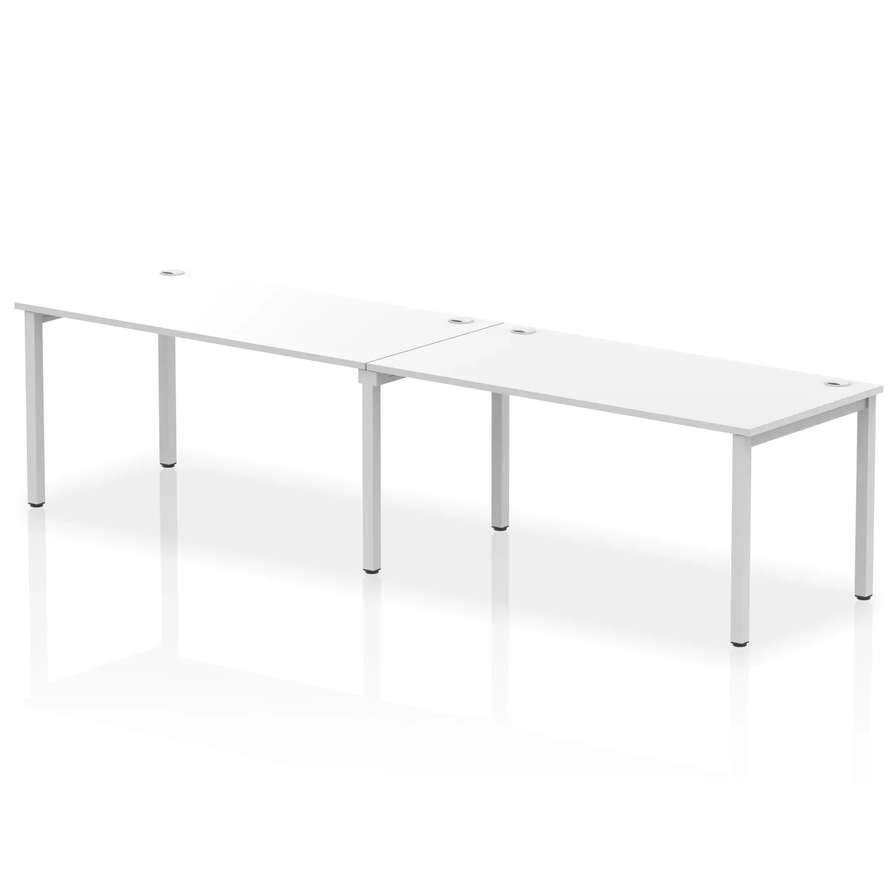 Impulse Single Row Bench Desk - 2 Person