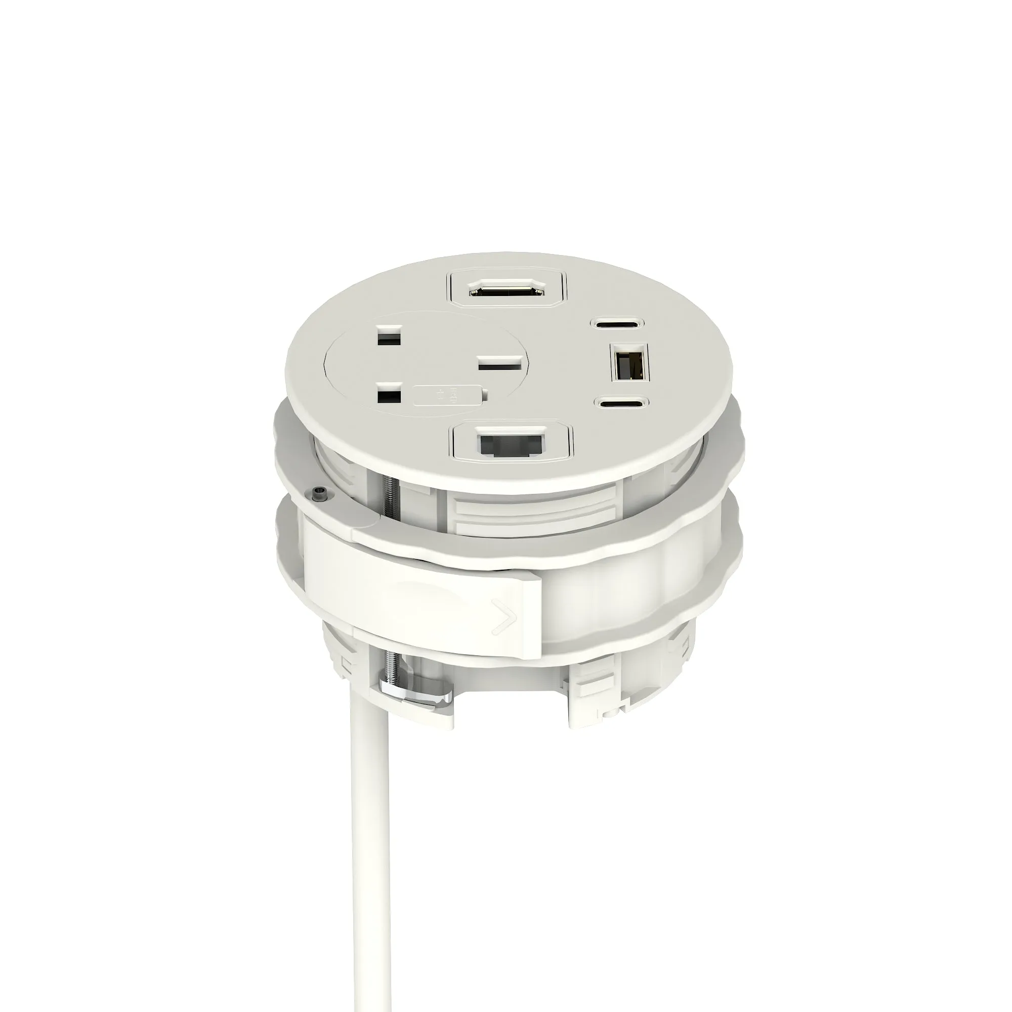 Volta Round Power Unit Module 1x Socket