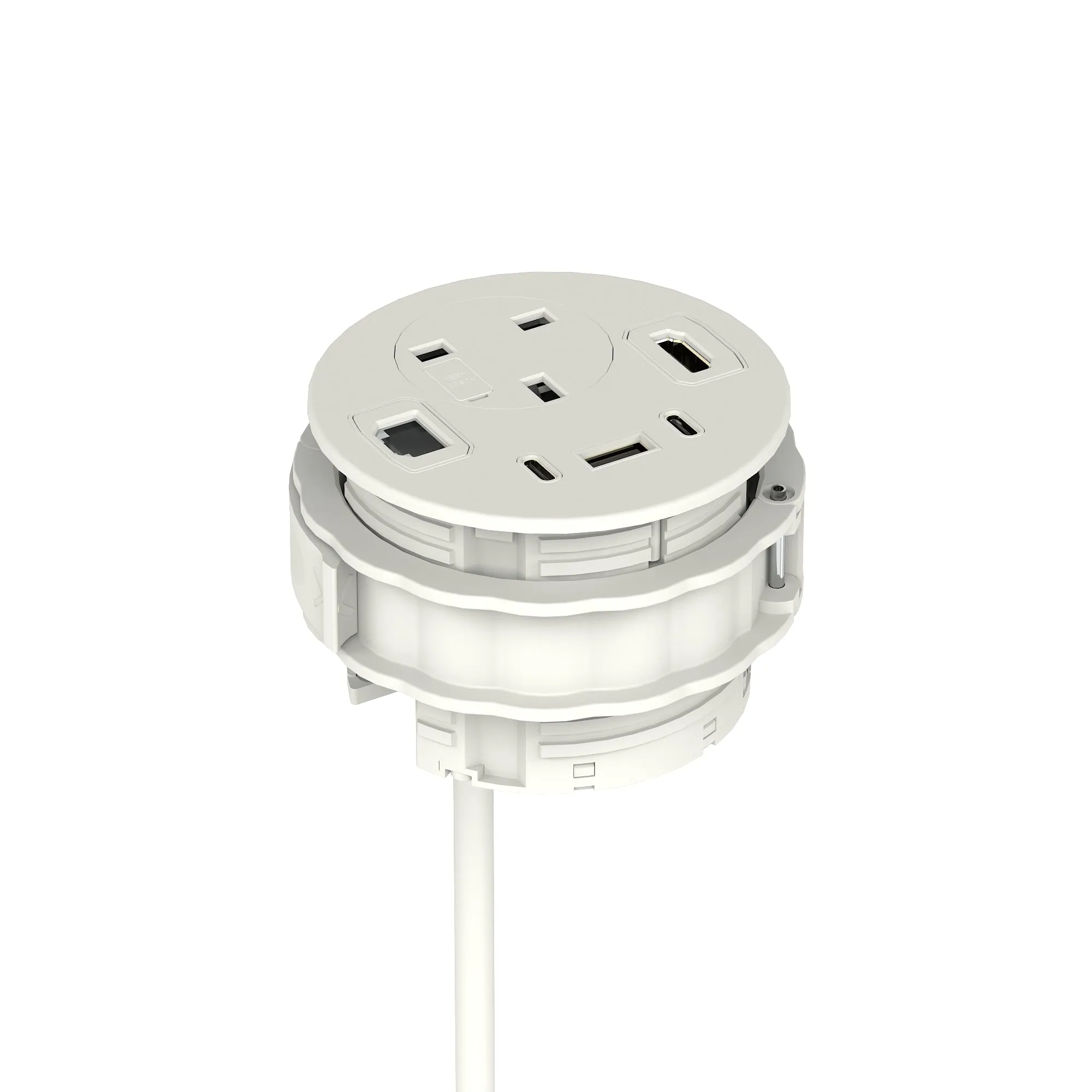 Volta Round Power Unit Module 1x Socket