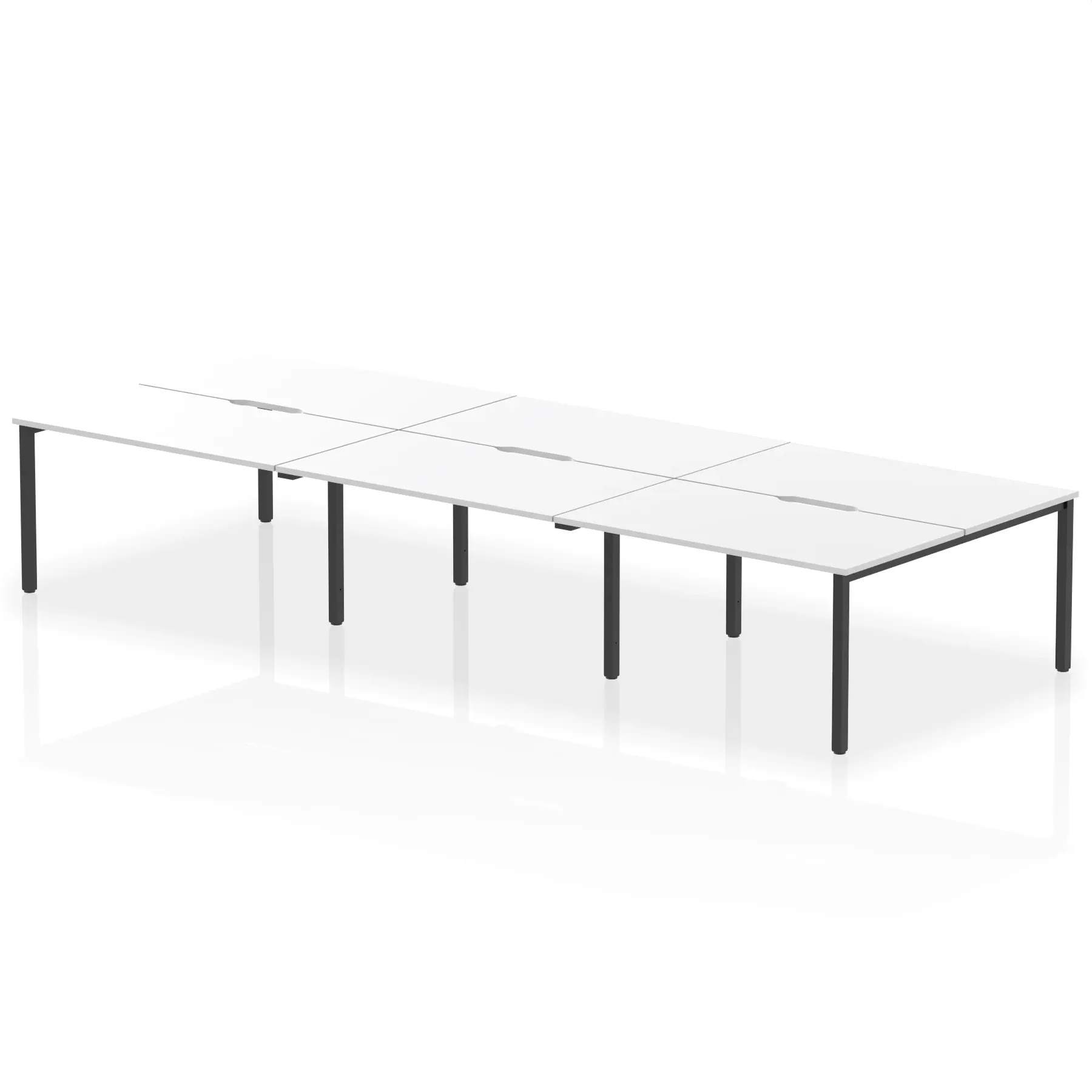 Evolve Plus B2B Bench Desk - 6 Person