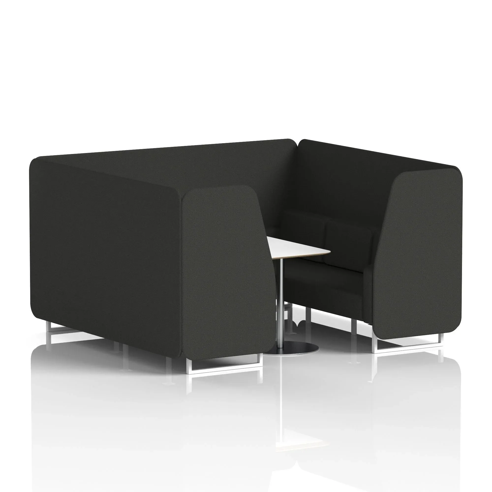 Brixworth Booth With White Table In Single Tone