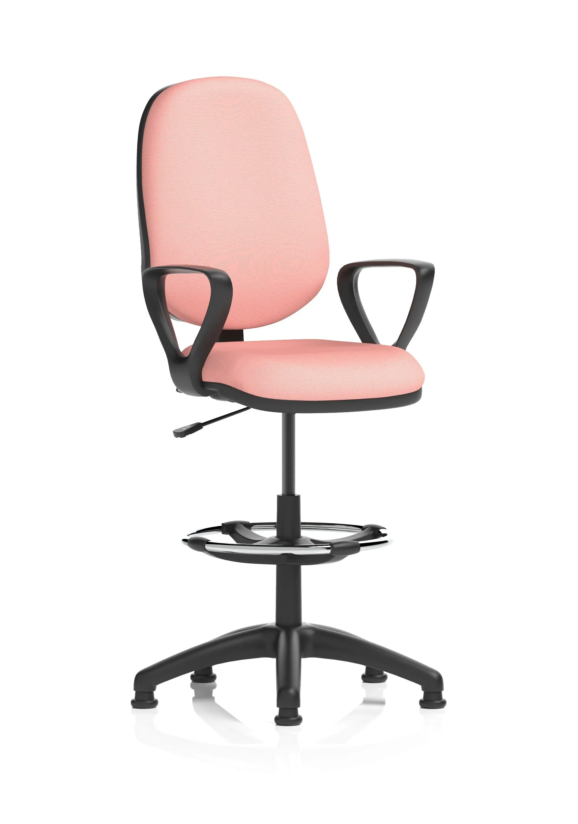 Eclipse Plus I Medium Back Task Operator Office Chair with Hi Rise Draughtsman Kit
