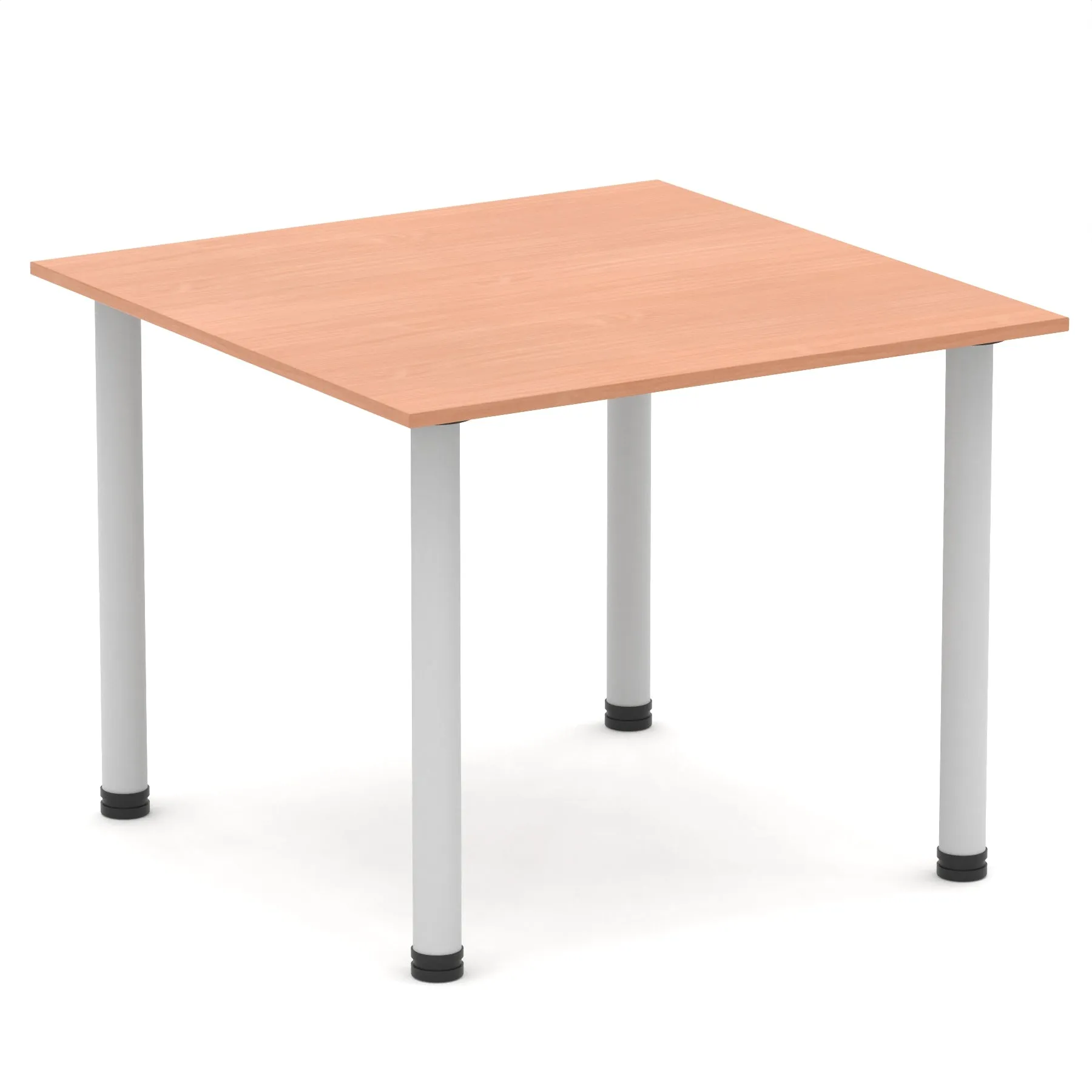 Impulse Square Table With Post Leg