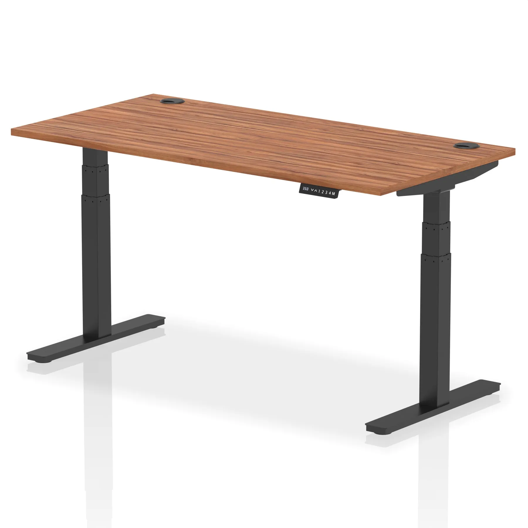 EE - Air Height Adjustable Desk With Cable Ports