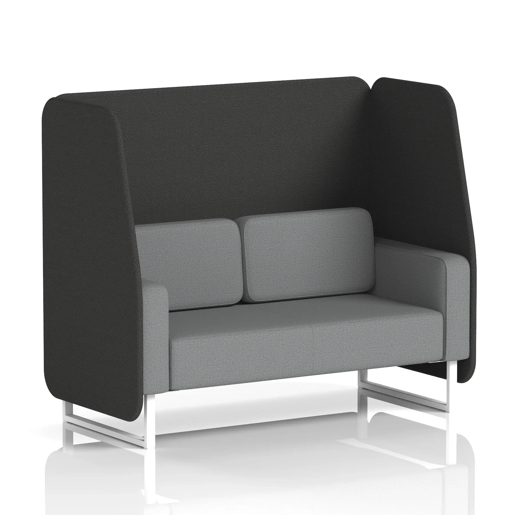 Brixworth Open Booth in Two Tone
