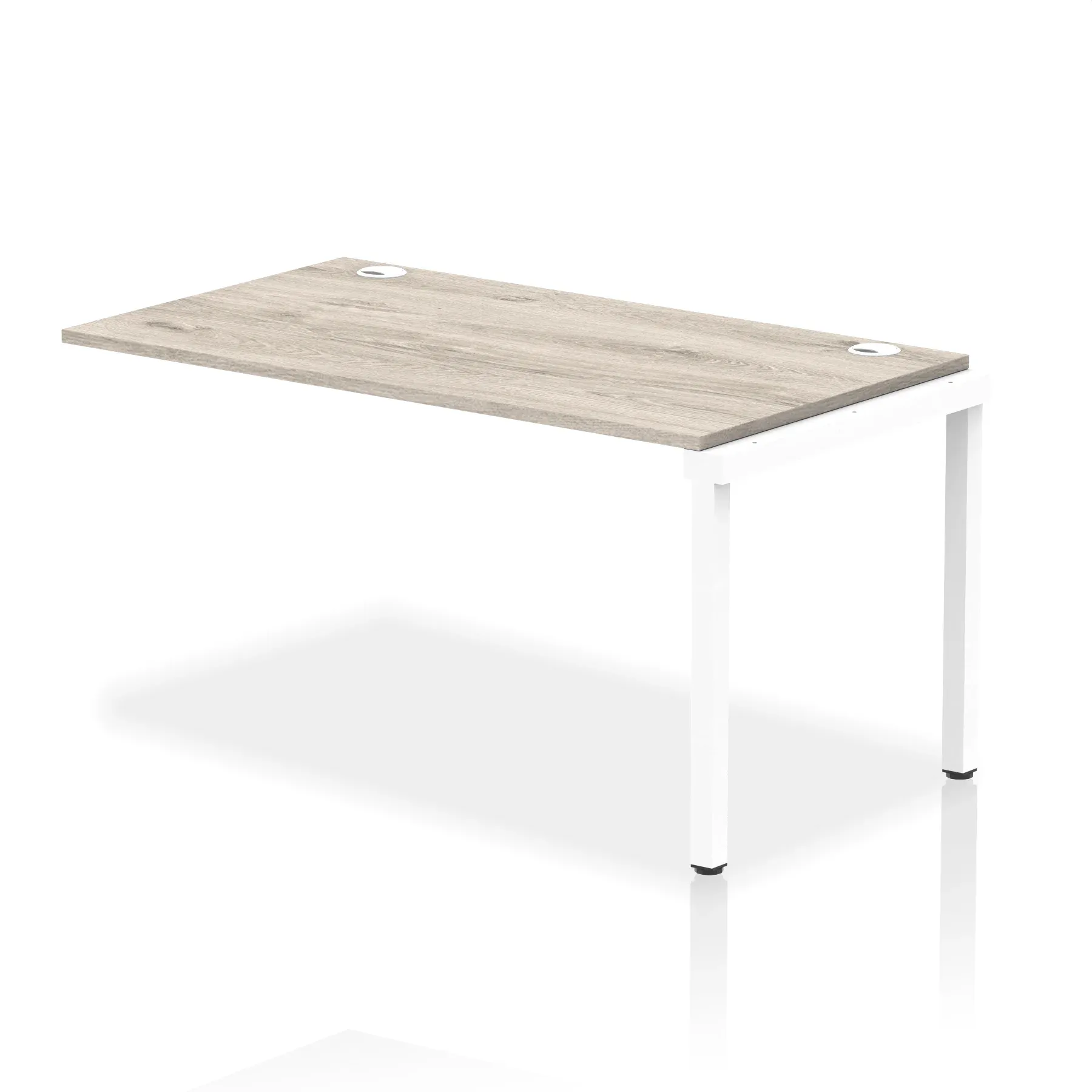 Impulse Single Row Bench Desk Extension Kit