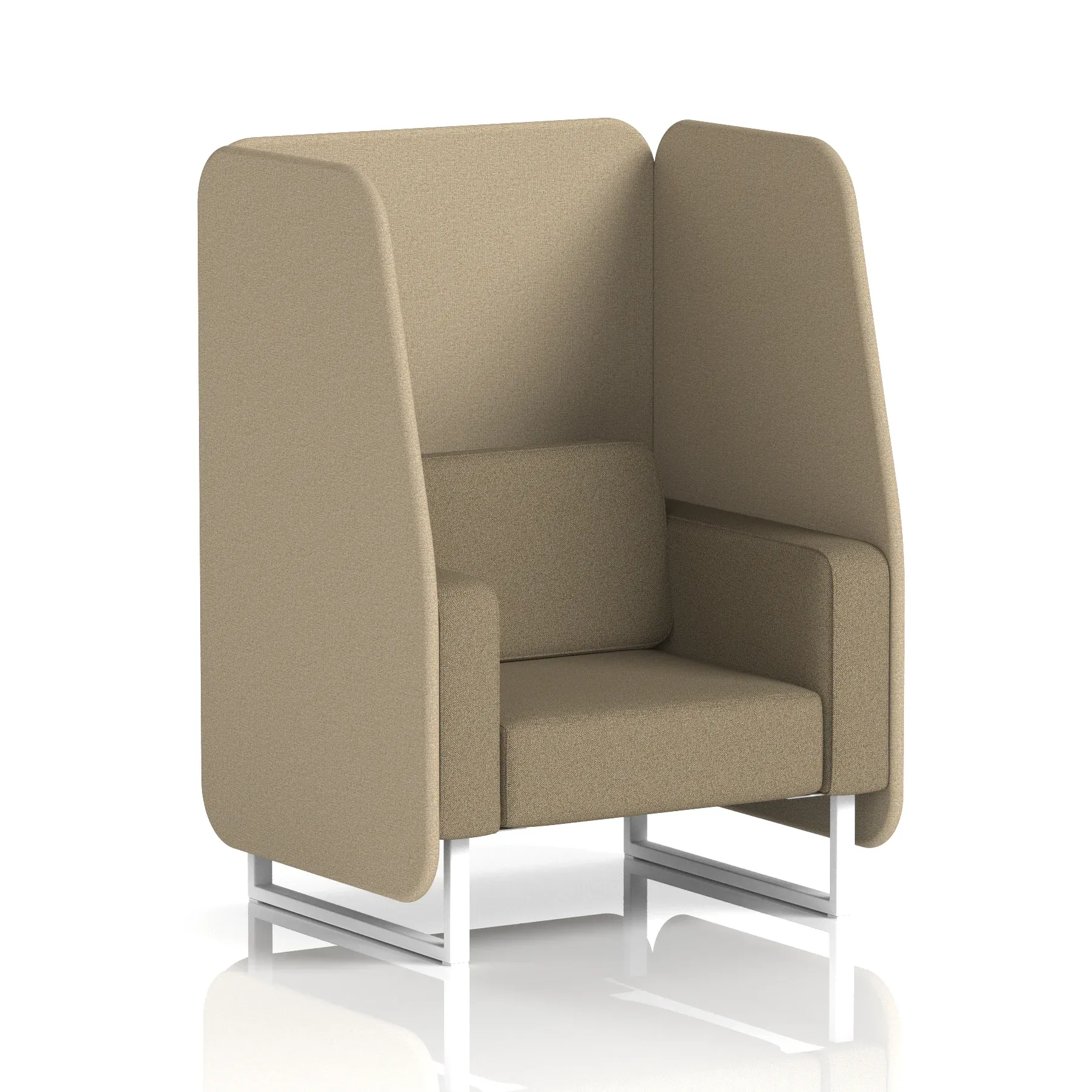 Brixworth Open Booth in Two Tone