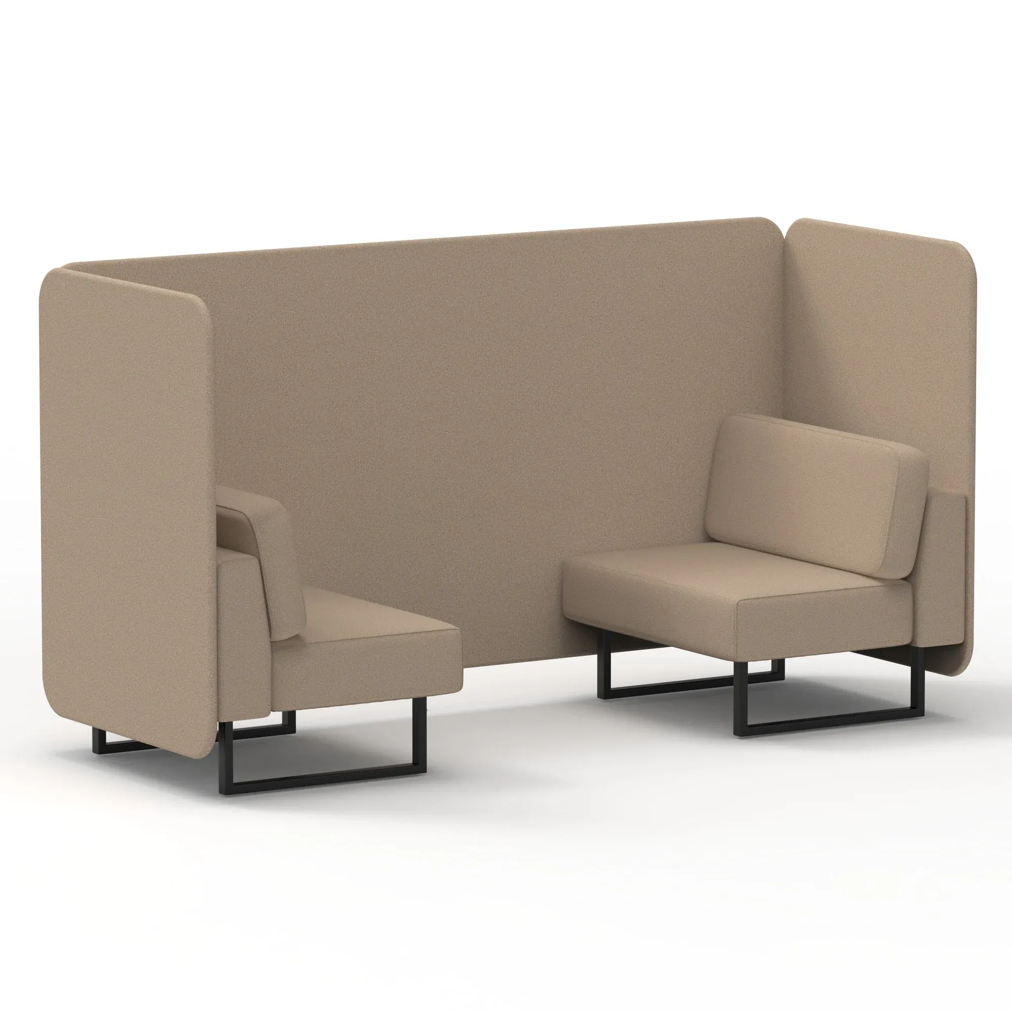 Brixworth Bench Booth in Single Tone