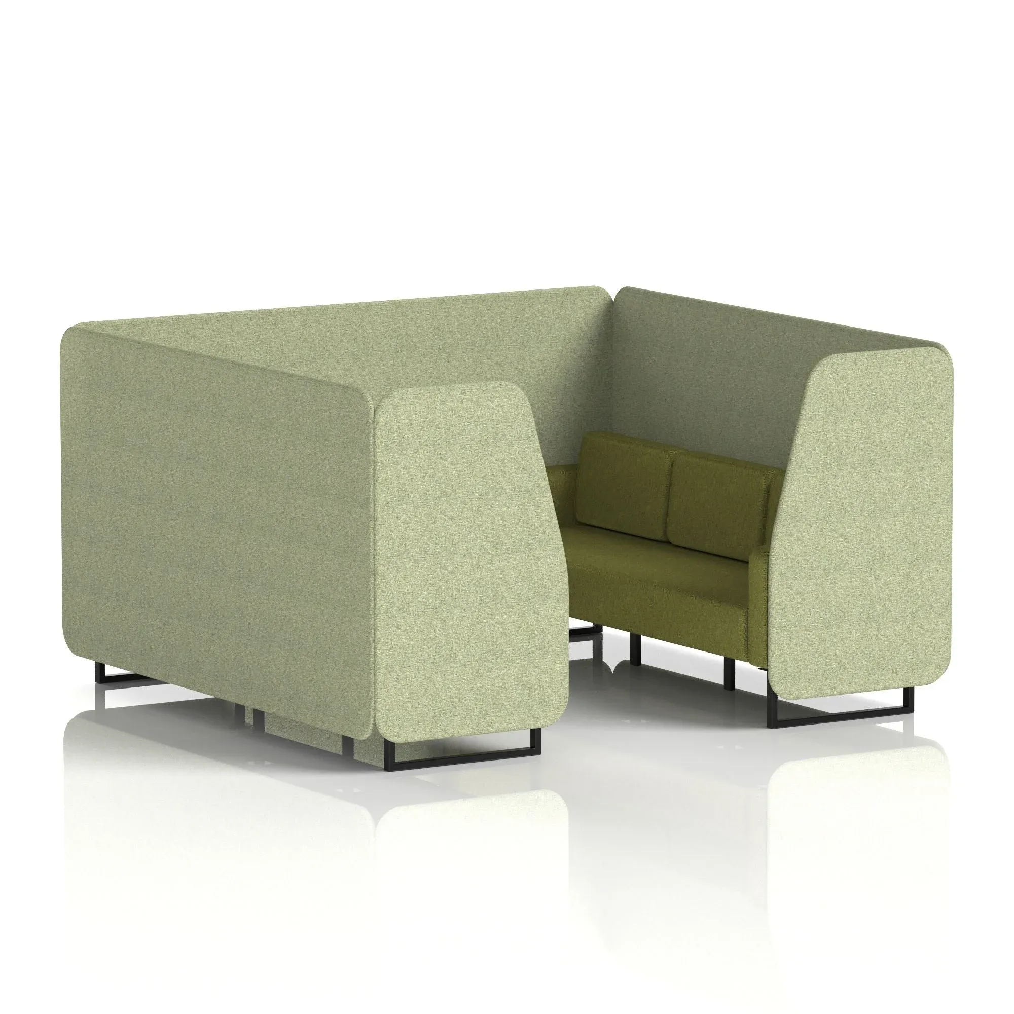 Brixworth Booth in Two Tone