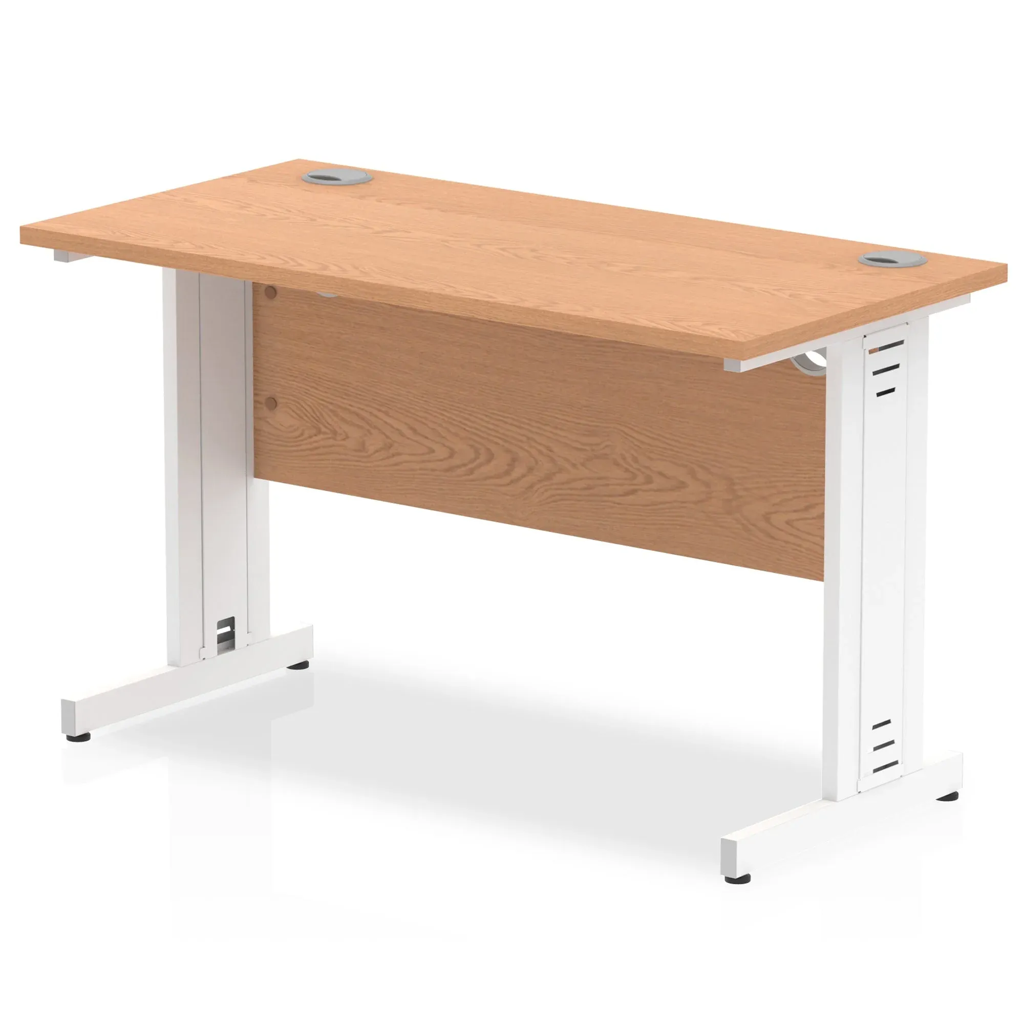 Impulse 1200mm Slimline Desk Cable Managed Leg
