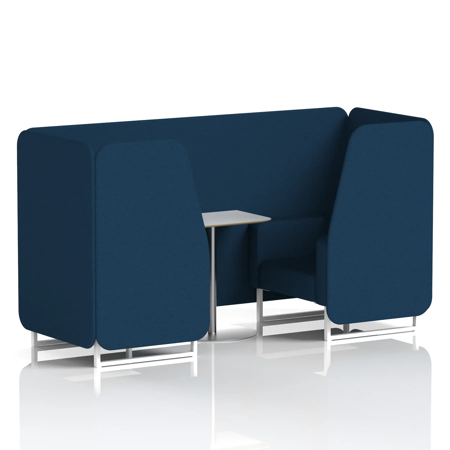Brixworth Booth With White Table In Single Tone