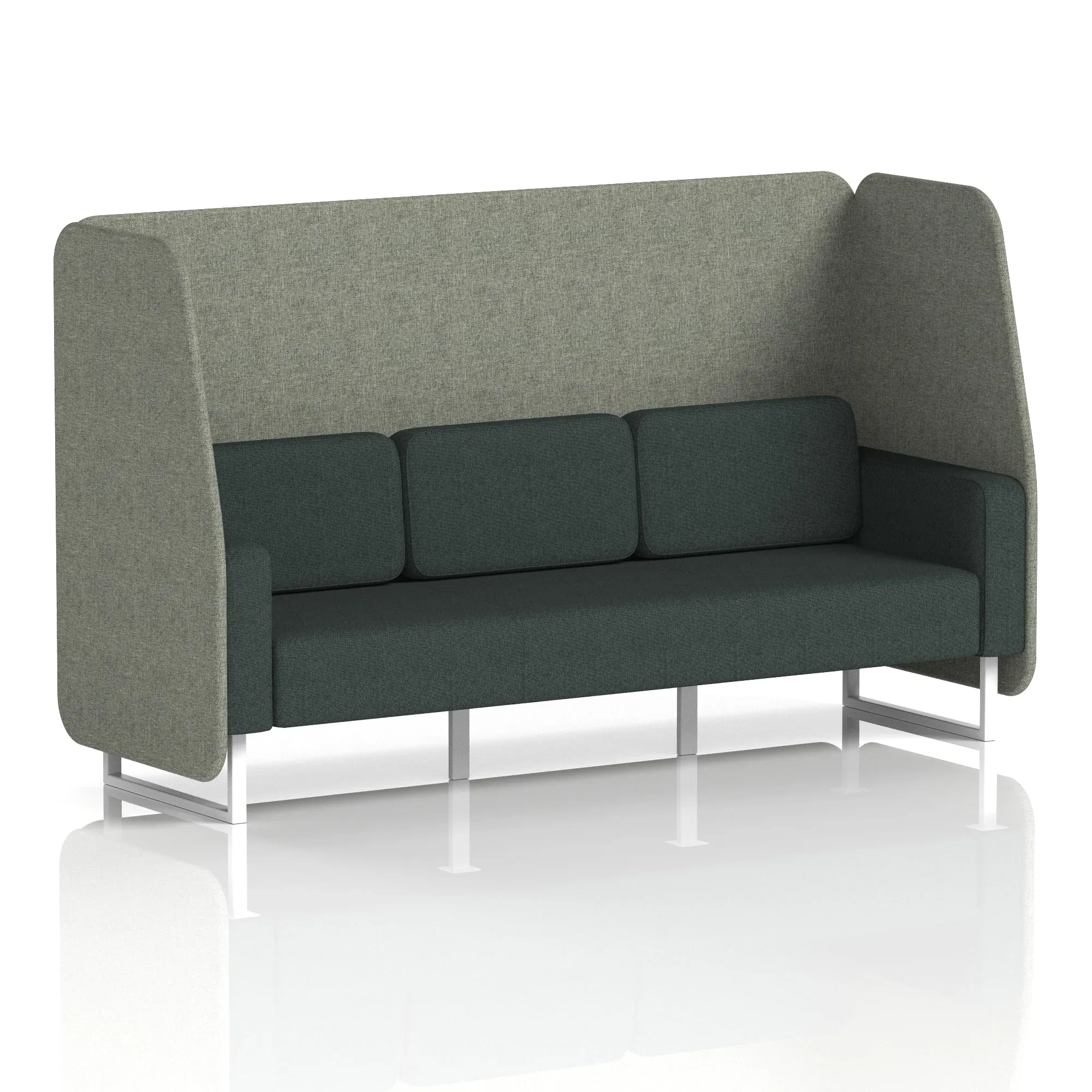 Brixworth Open Booth in Two Tone