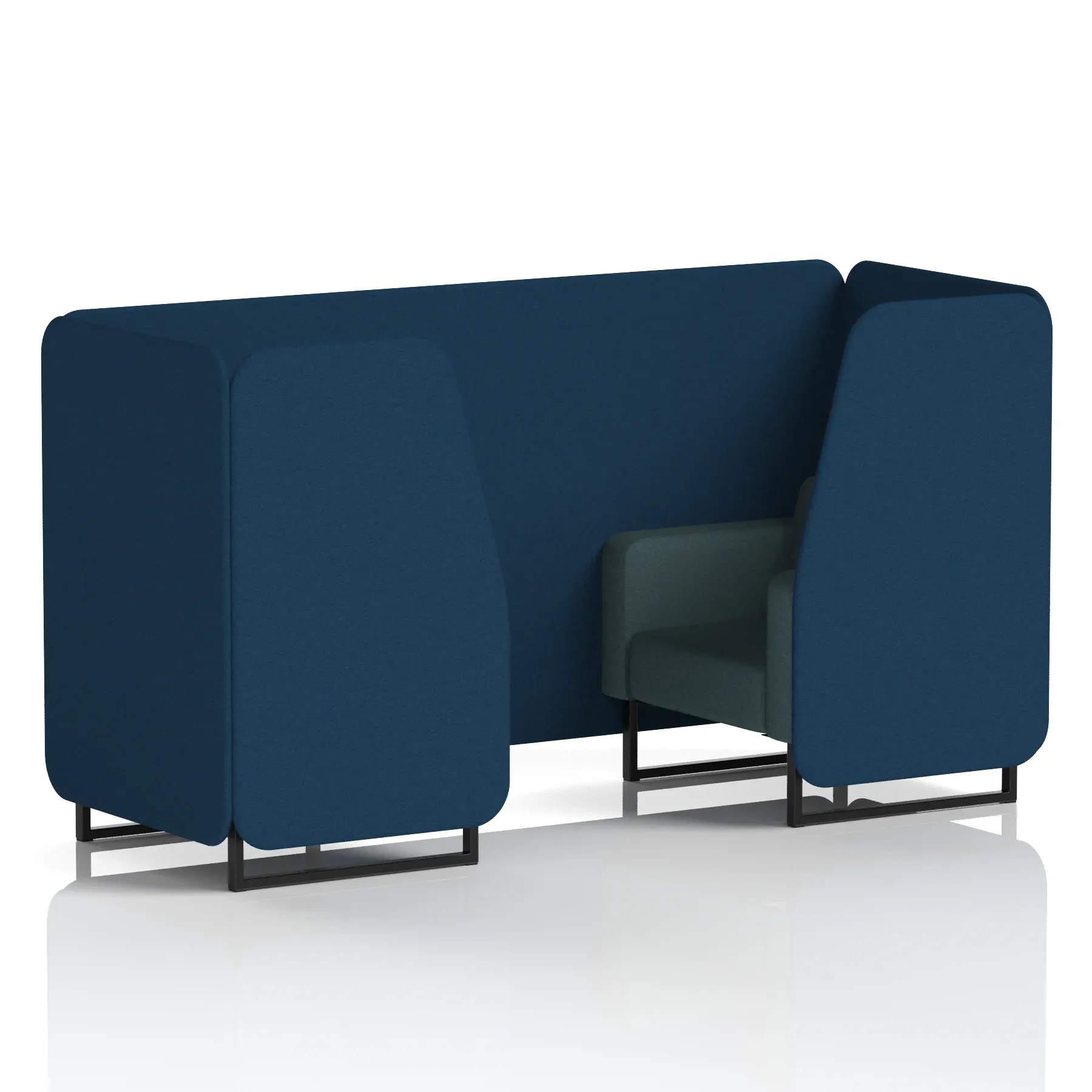 Brixworth Booth in Two Tone