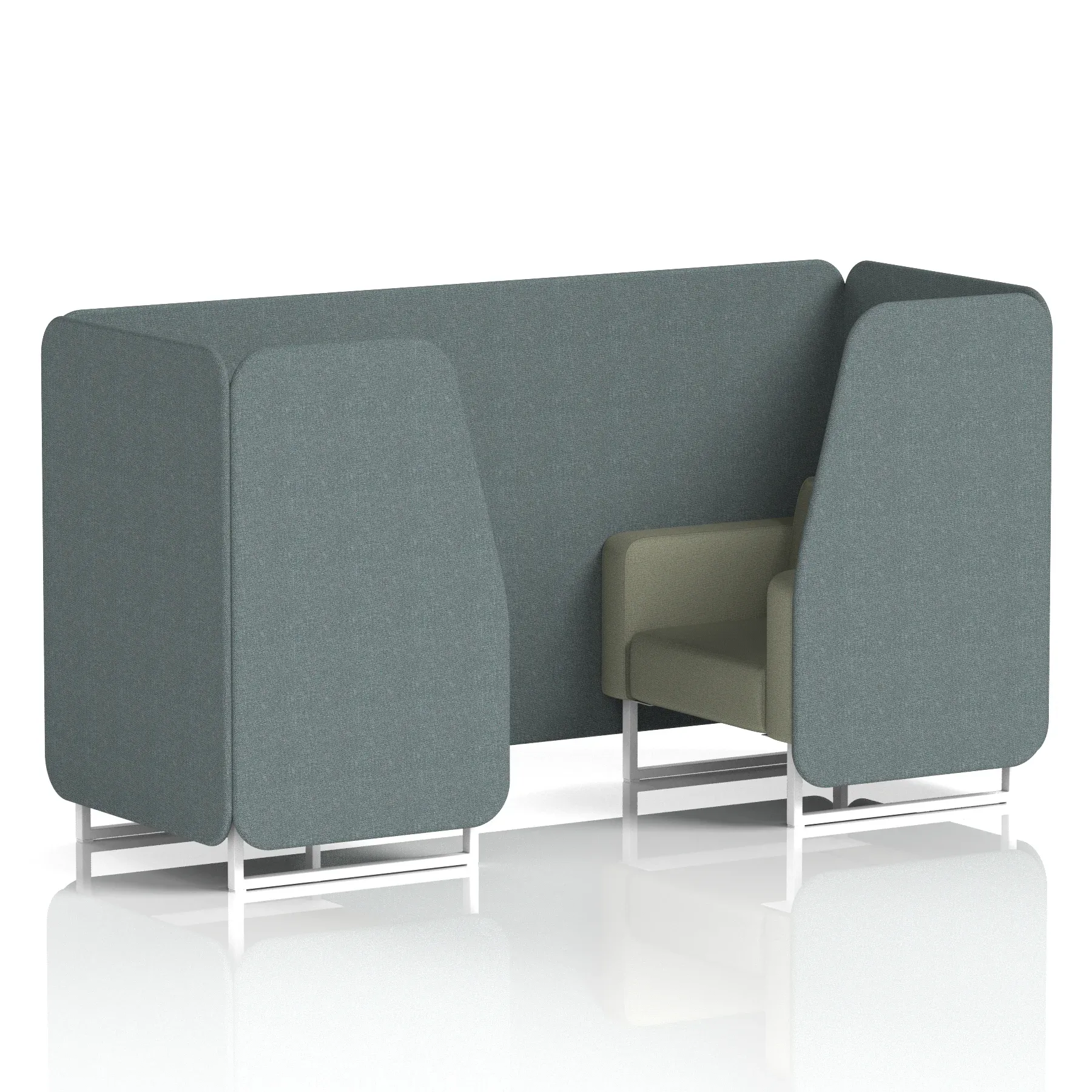 Brixworth Booth in Two Tone
