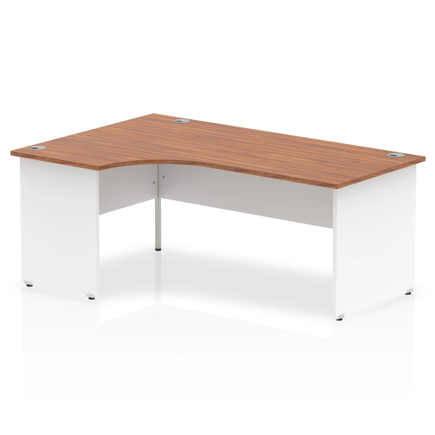 Impulse 1800mm Left Crescent Desk Panel End Leg