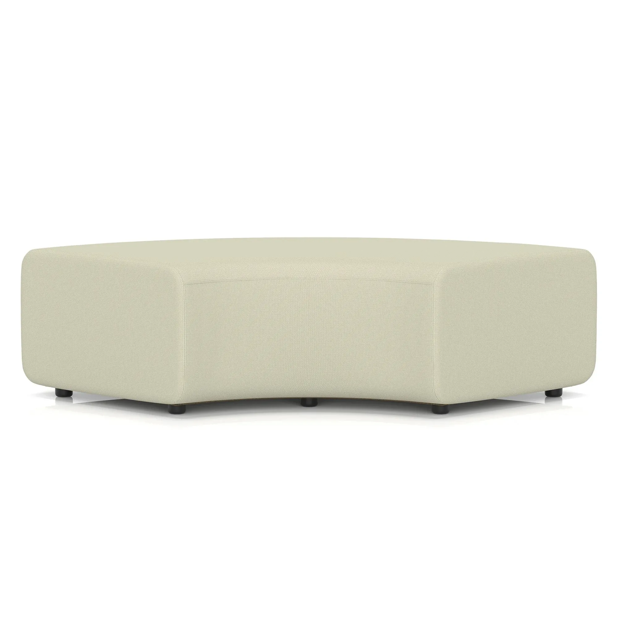 EE - Mawsley Modular Seating 90 Degree Backless Curved Unit