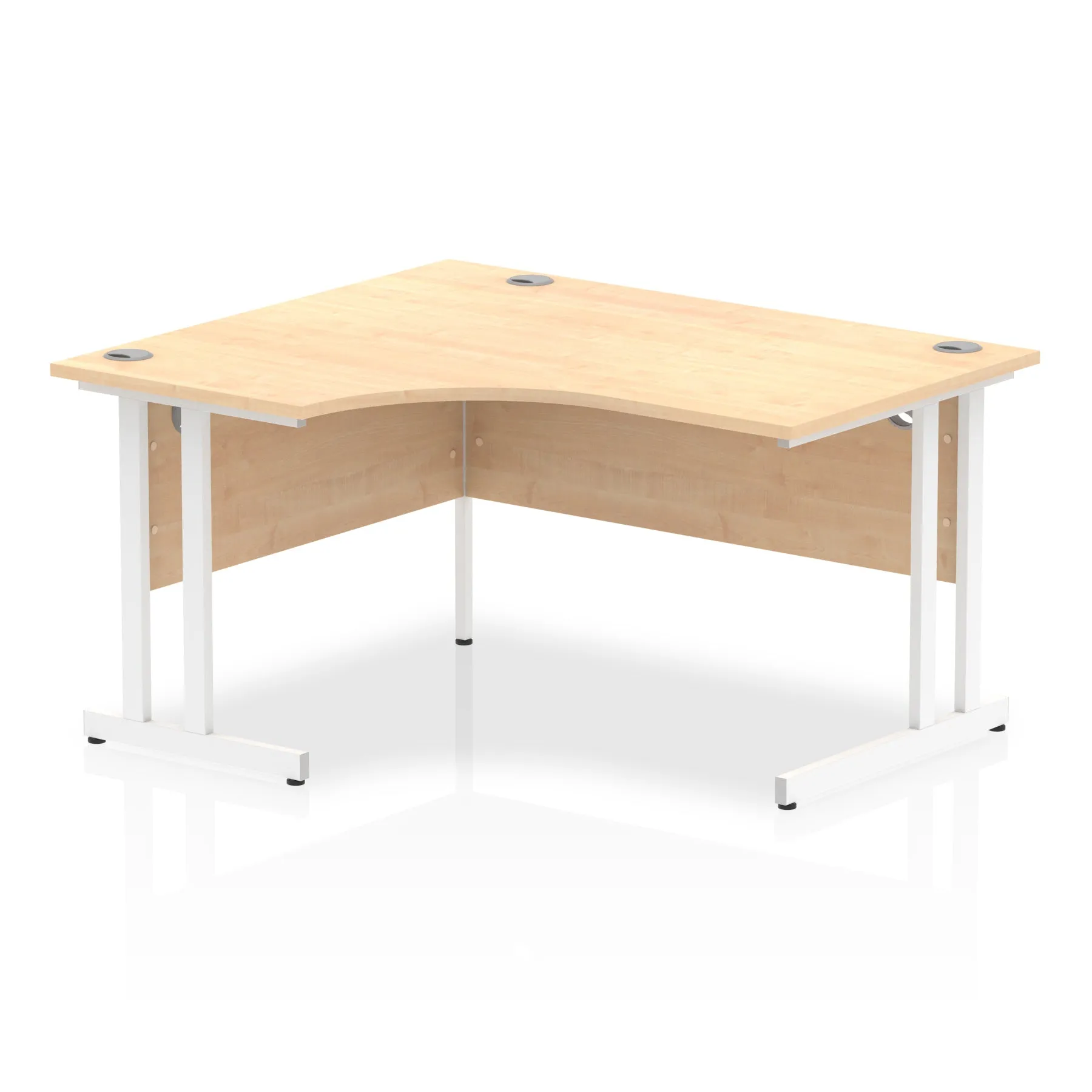 OE - Impulse 1400mm Left Crescent Desk Cantilever Leg