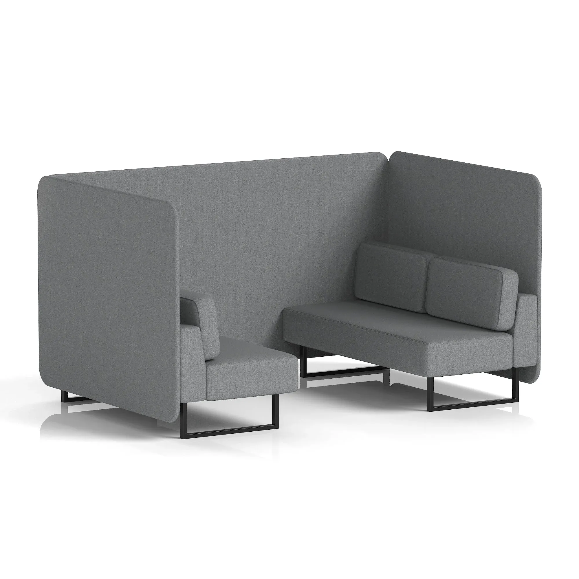 Brixworth Bench Booth in Single Tone