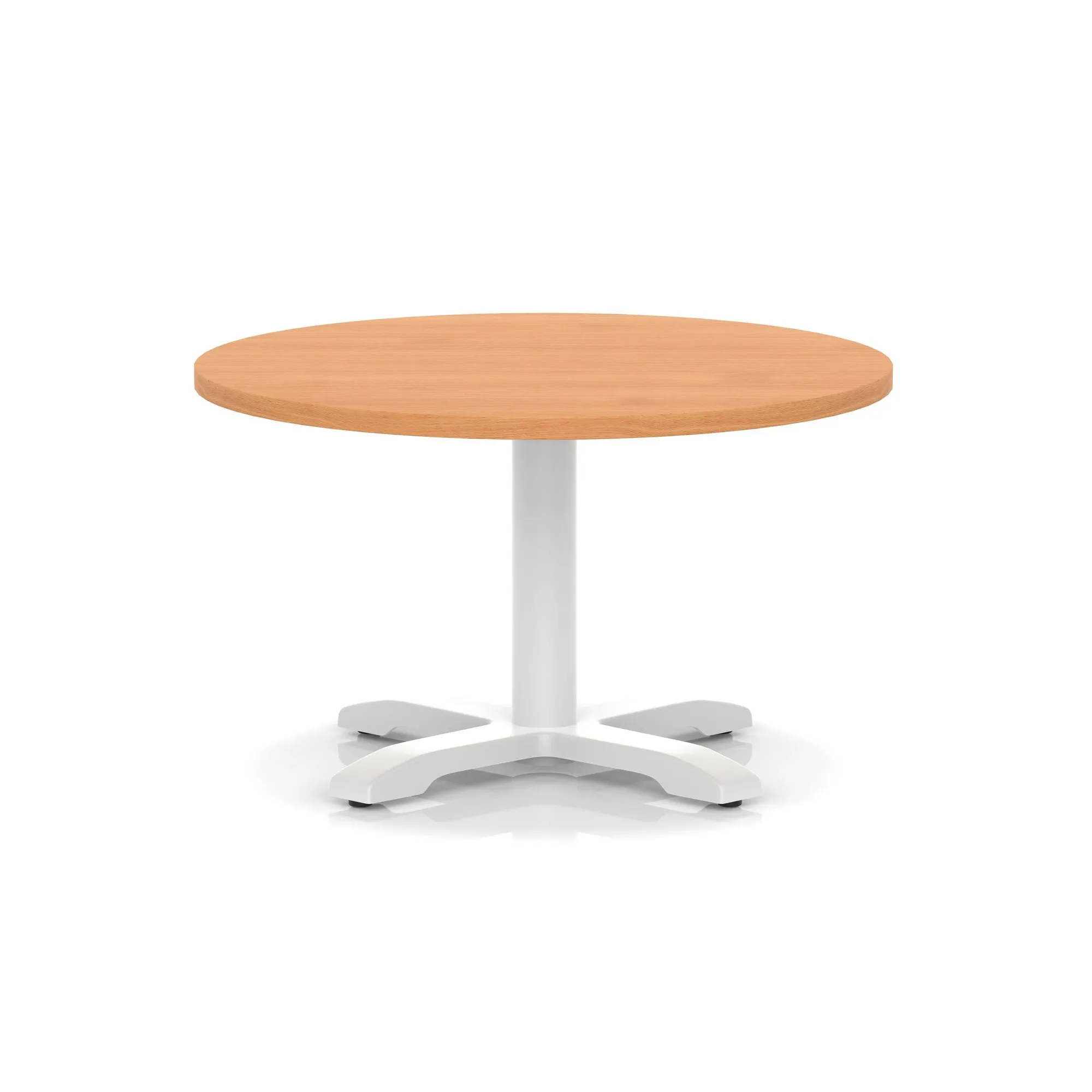 Italia Round Coffee Table With Cross Base