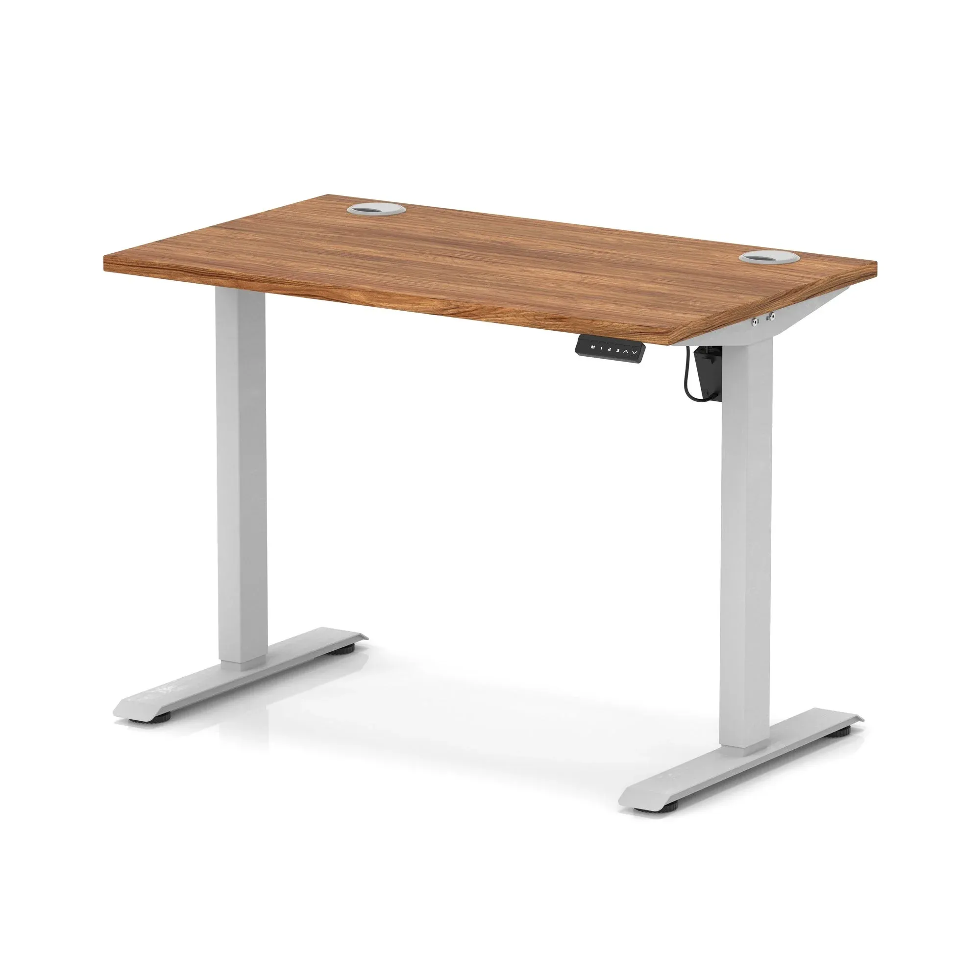 OE - Air Lite Height Adjustable Slimline Desk With Cable Ports