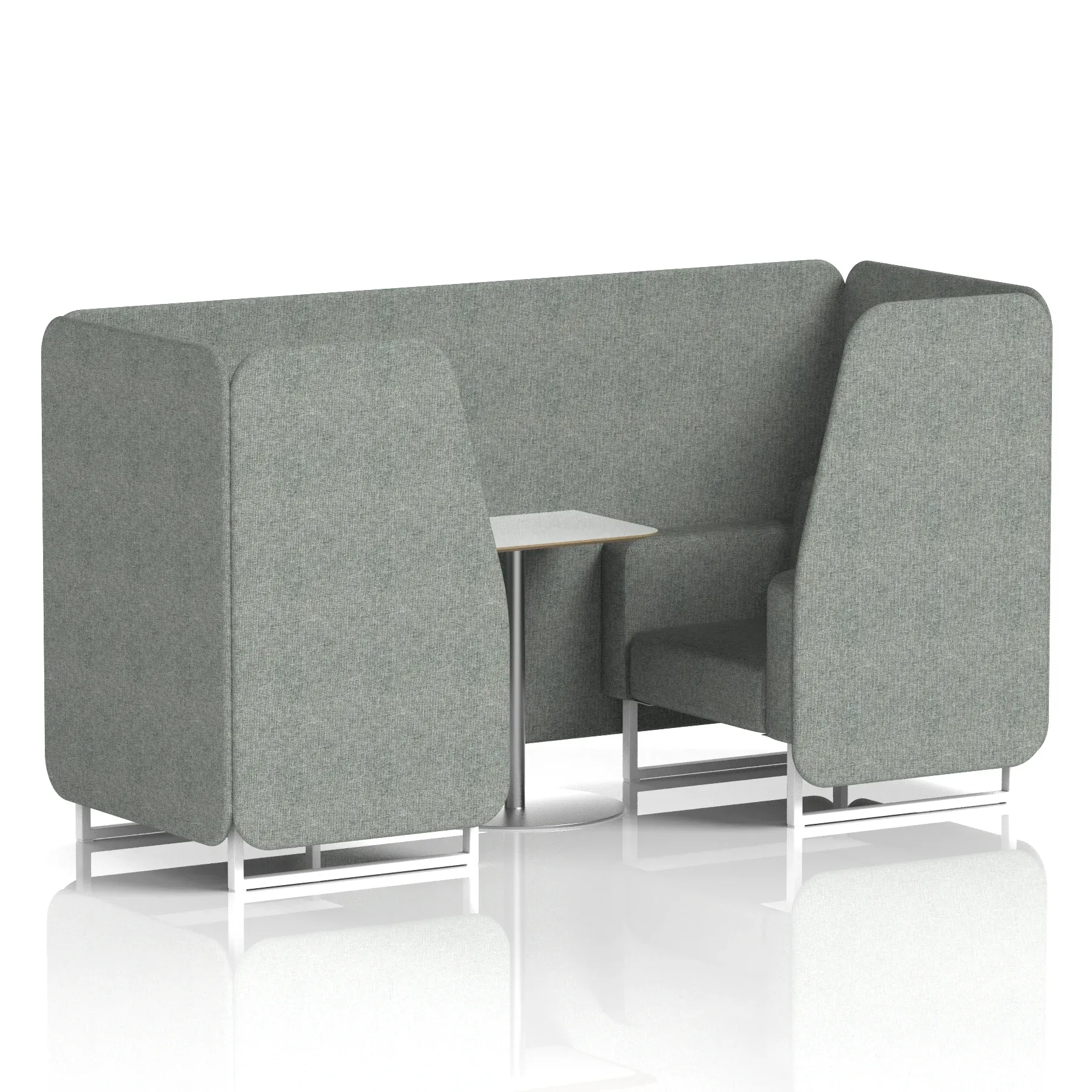 Brixworth Booth With White Table In Single Tone