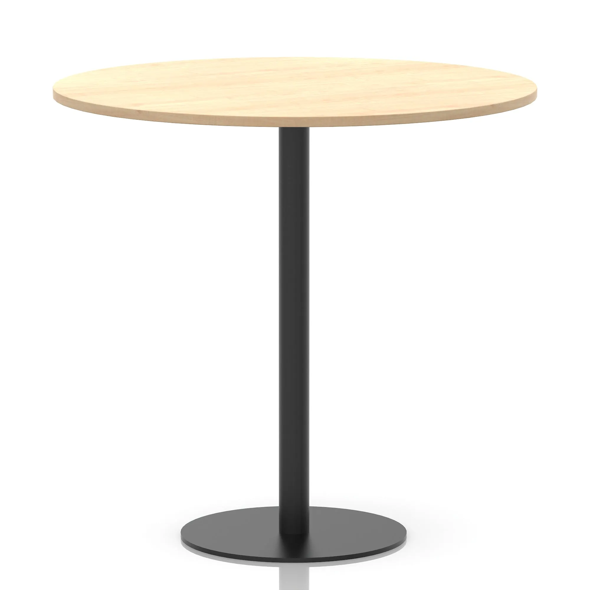 EE - Italia Round Poseur Table Black Leg
